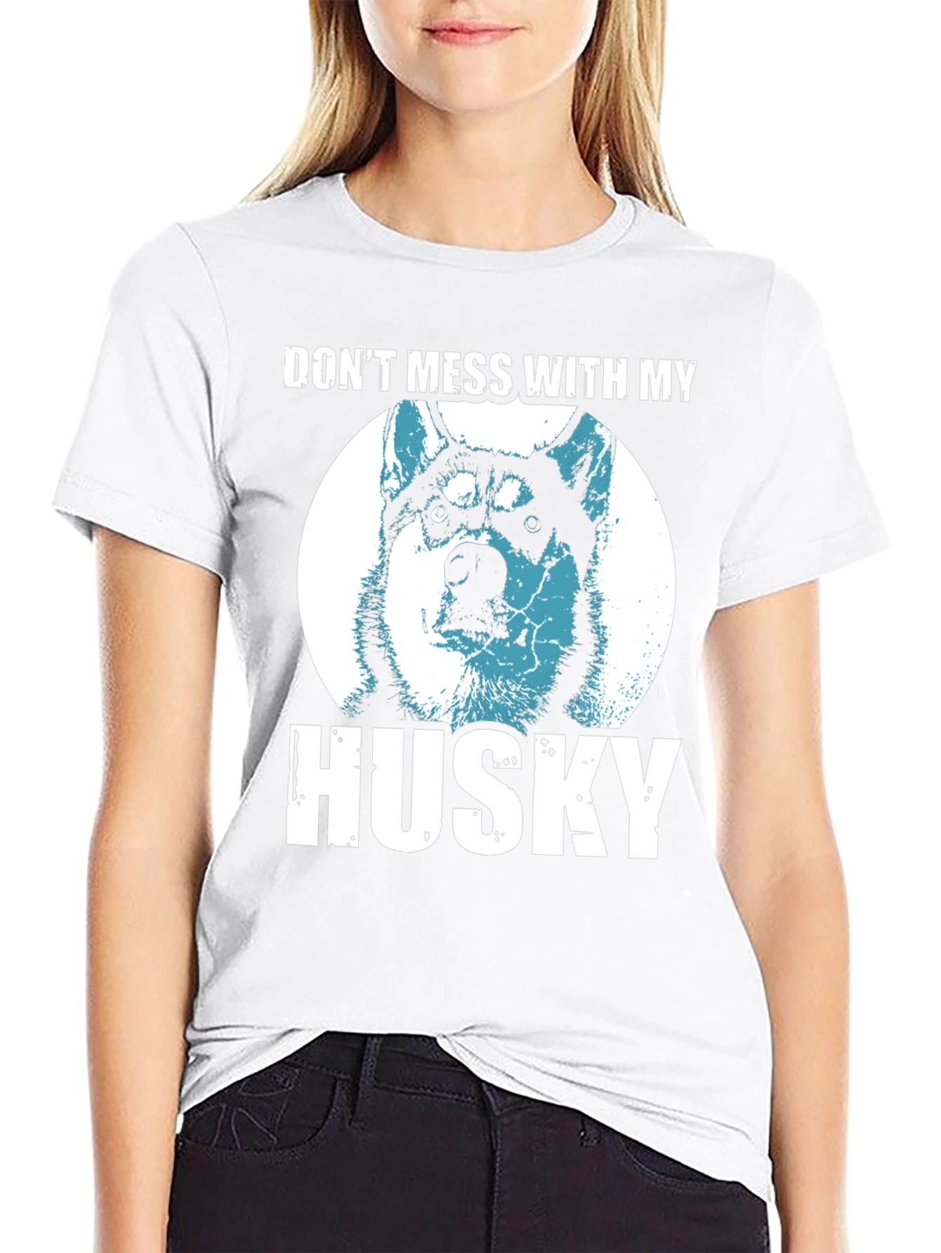 Dont Mess With My Husky T-Shirt