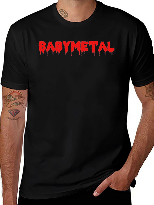 BABYMETAL Drip Logo Black T-Shirt