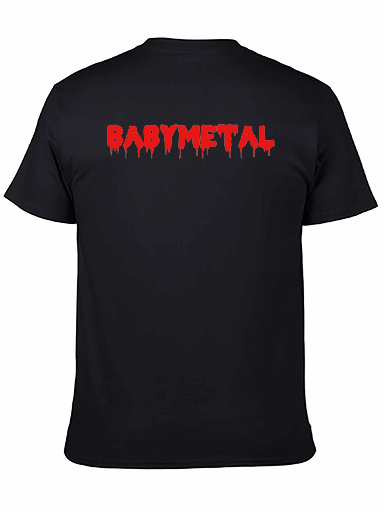BABYMETAL Drip Logo Black T-Shirt