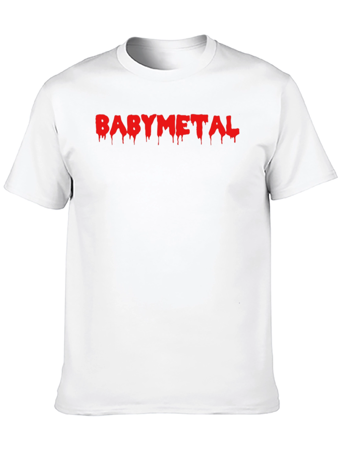 BABYMETAL Drip Logo Black T-Shirt