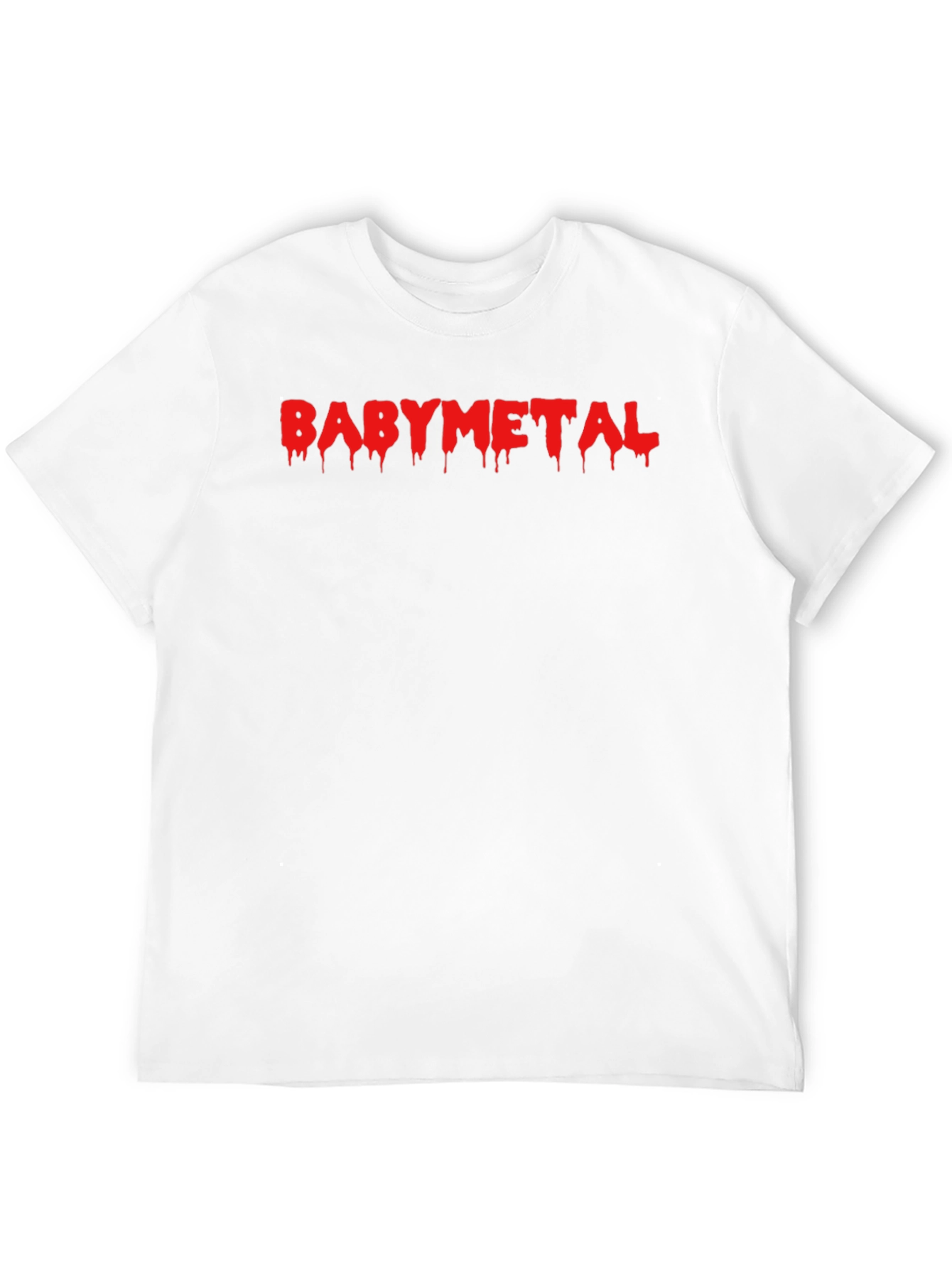 BABYMETAL Drip Logo Black T-Shirt