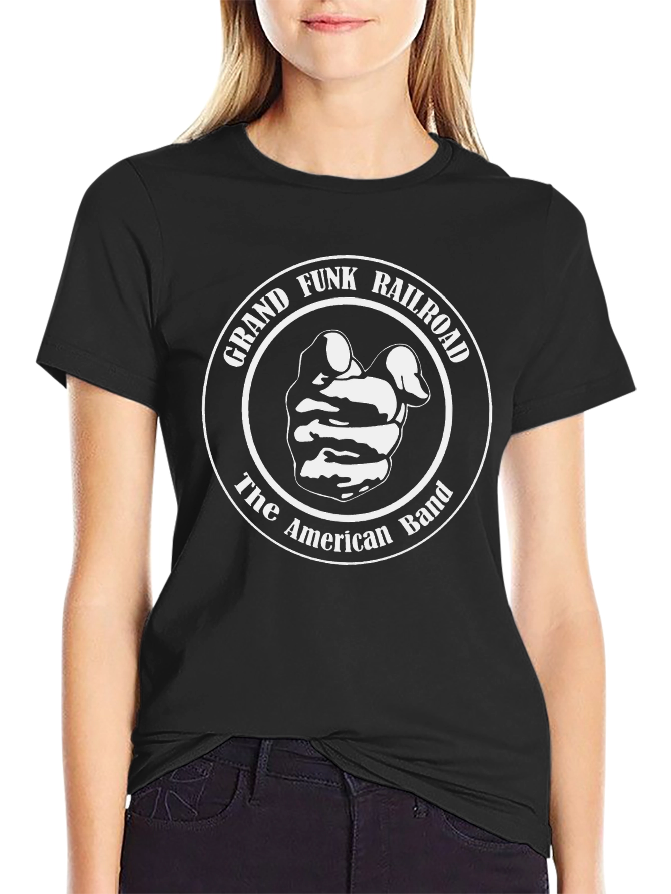 Grand Funk Railroad Black T-Shirt - The American Band