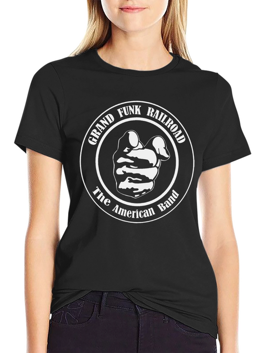 Grand Funk Railroad Black T-Shirt - The American Band