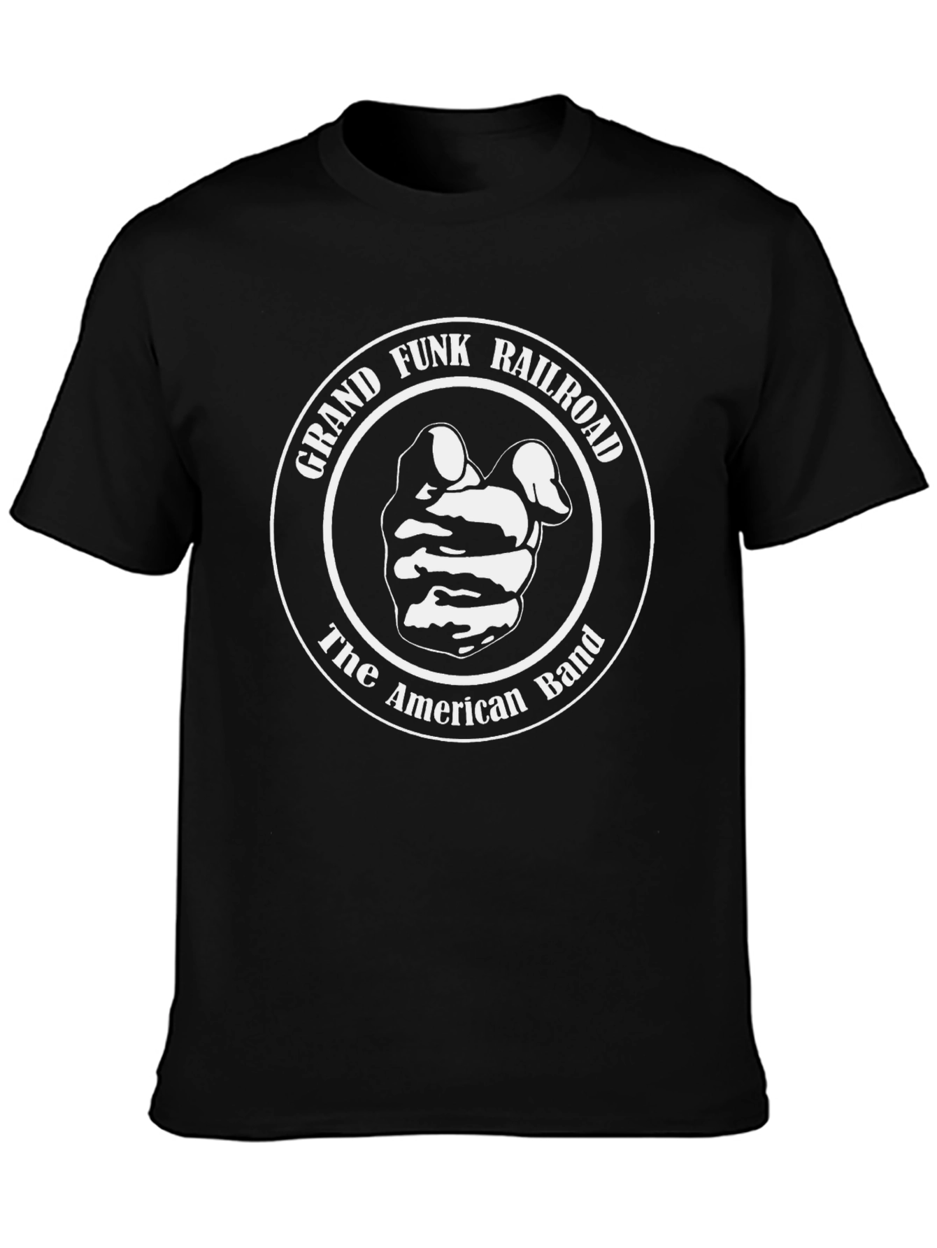 Grand Funk Railroad Black T-Shirt - The American Band
