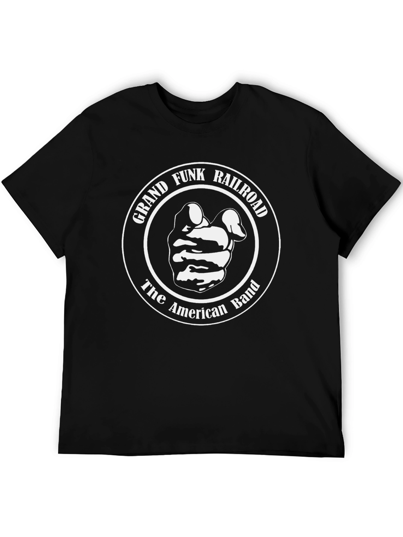 Grand Funk Railroad Black T-Shirt - The American Band