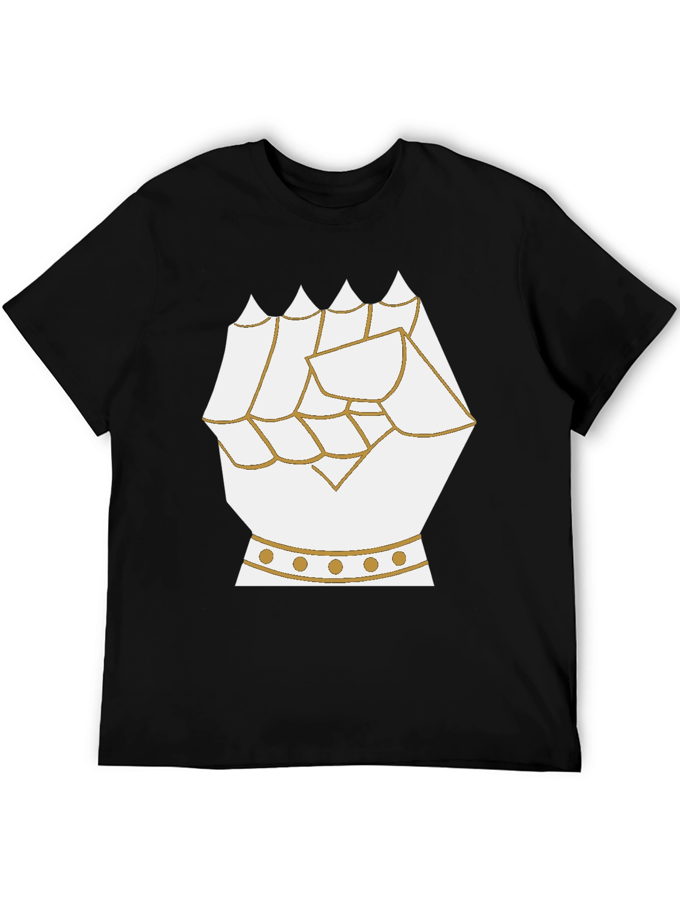 Armored Gauntlet Graphic Tee - Black