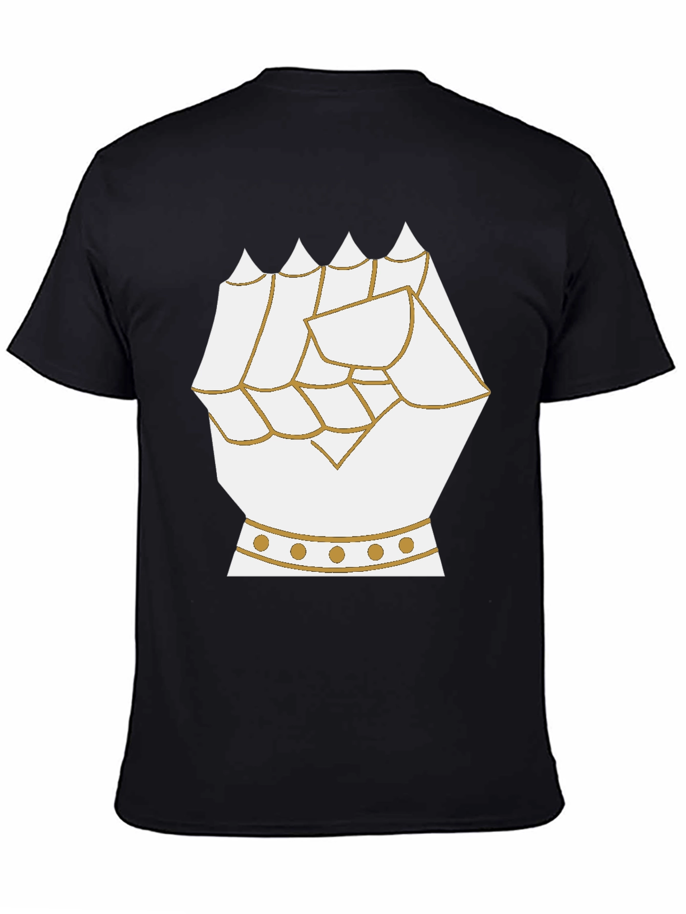 Armored Gauntlet Graphic Tee - Black