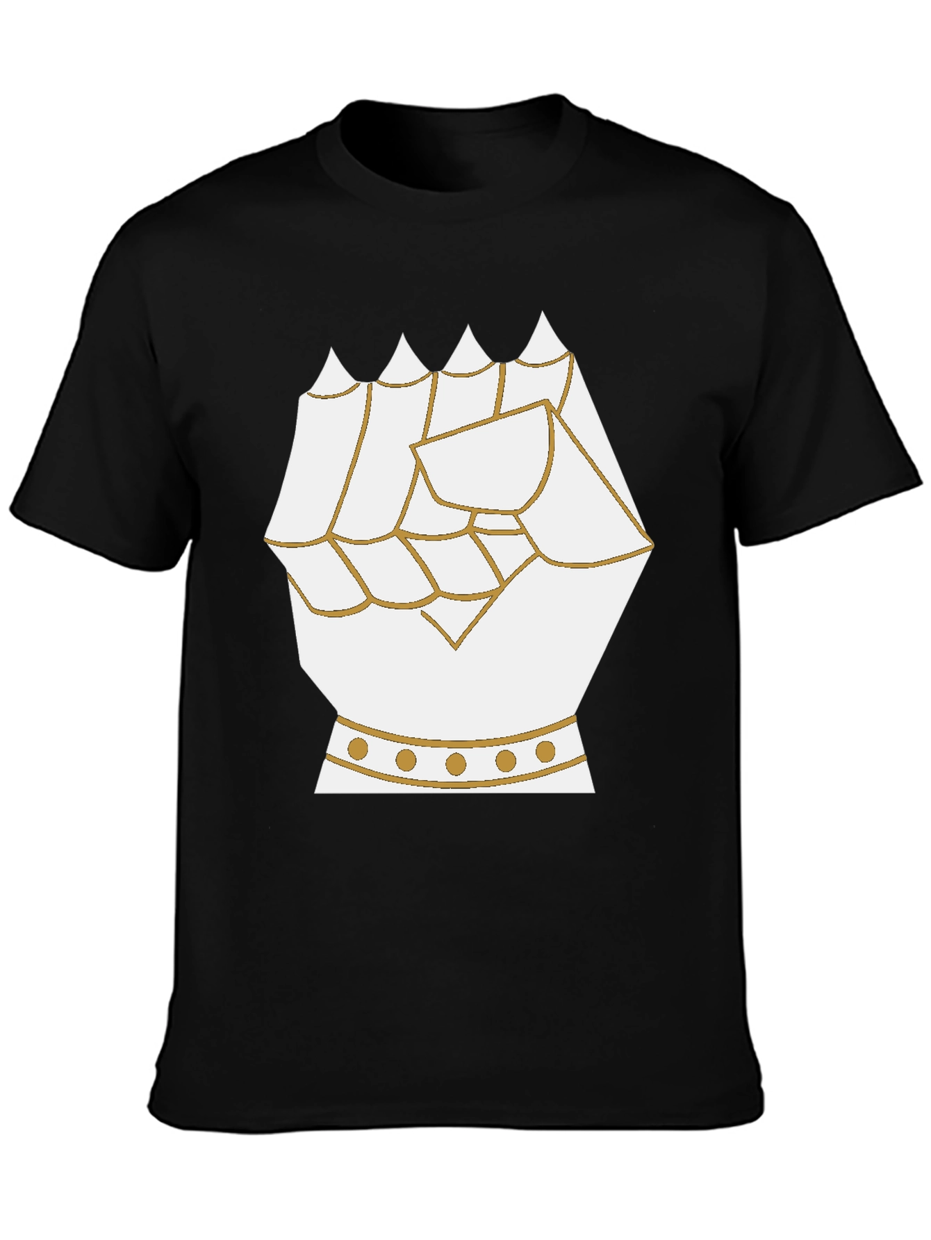 Armored Gauntlet Graphic Tee - Black
