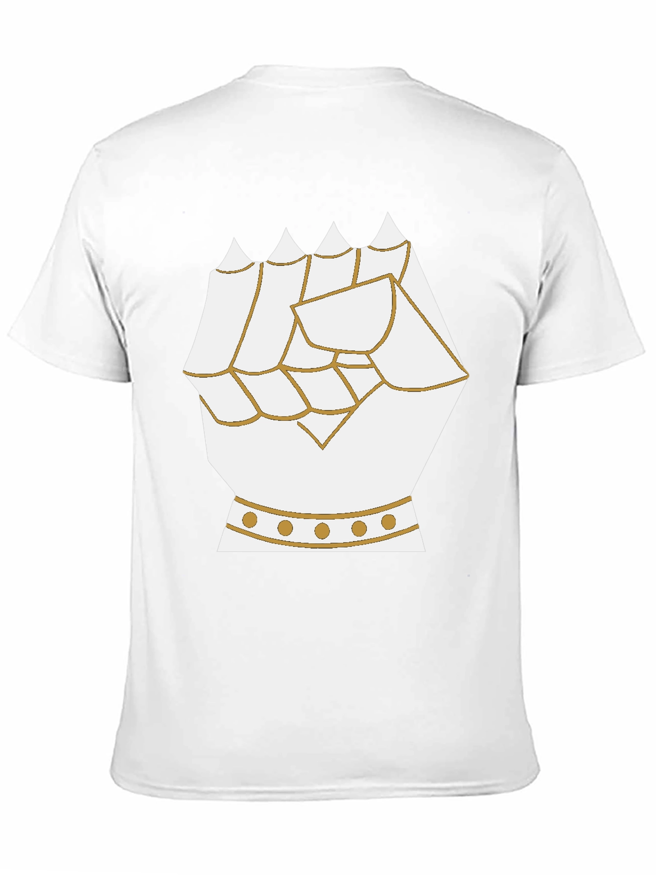Armored Gauntlet Graphic Tee - Black