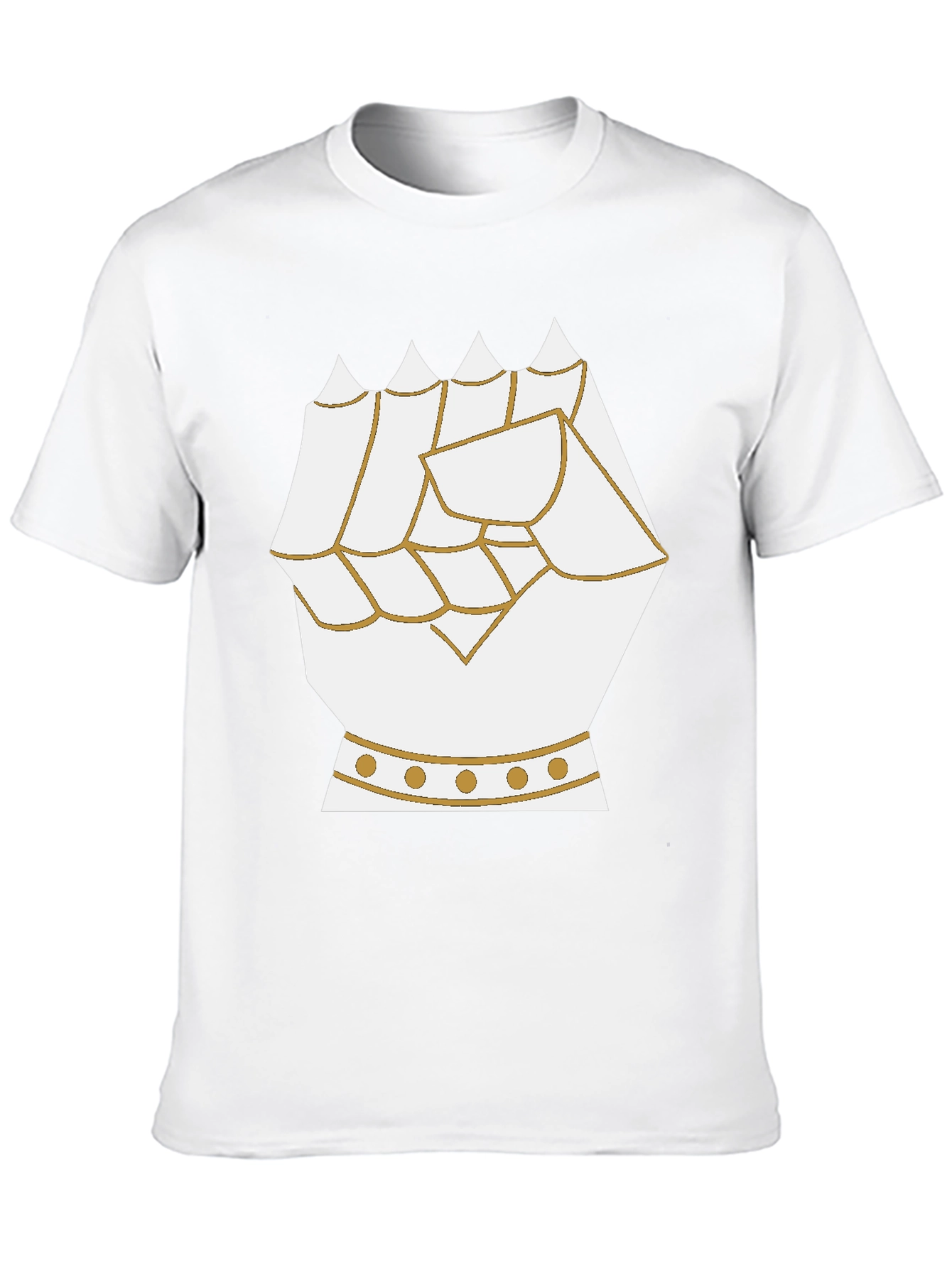 Armored Gauntlet Graphic Tee - Black