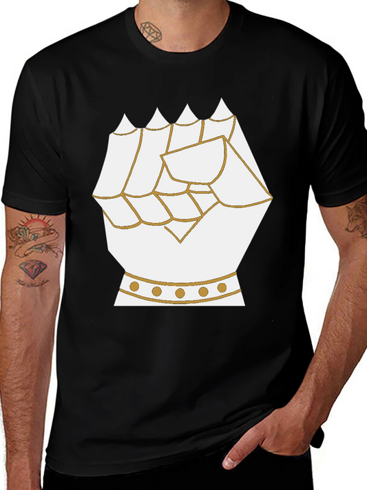 Armored Gauntlet Graphic Tee - Black