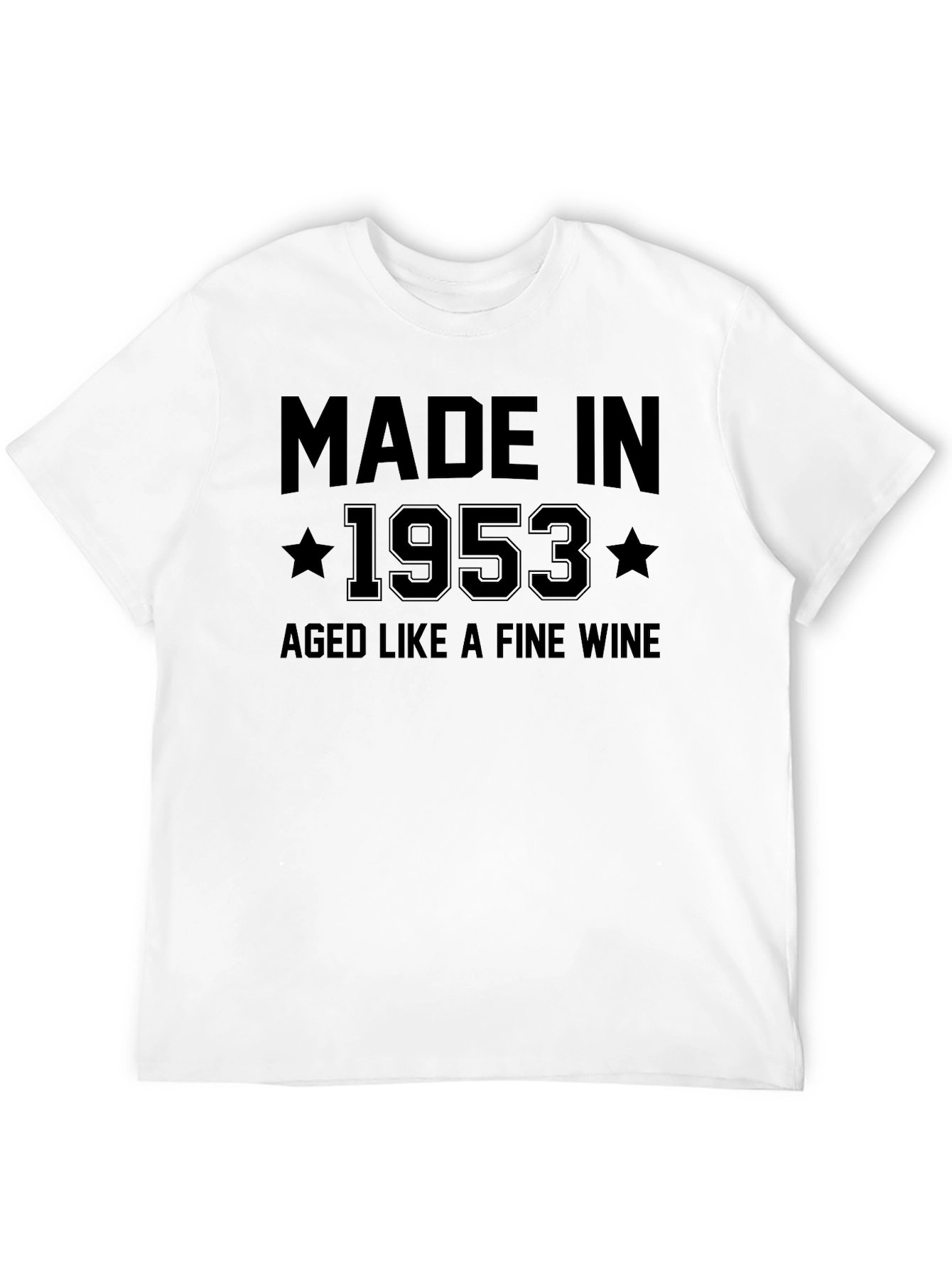 Made in 1953 Aged Like Fine Wine Graphic Tee