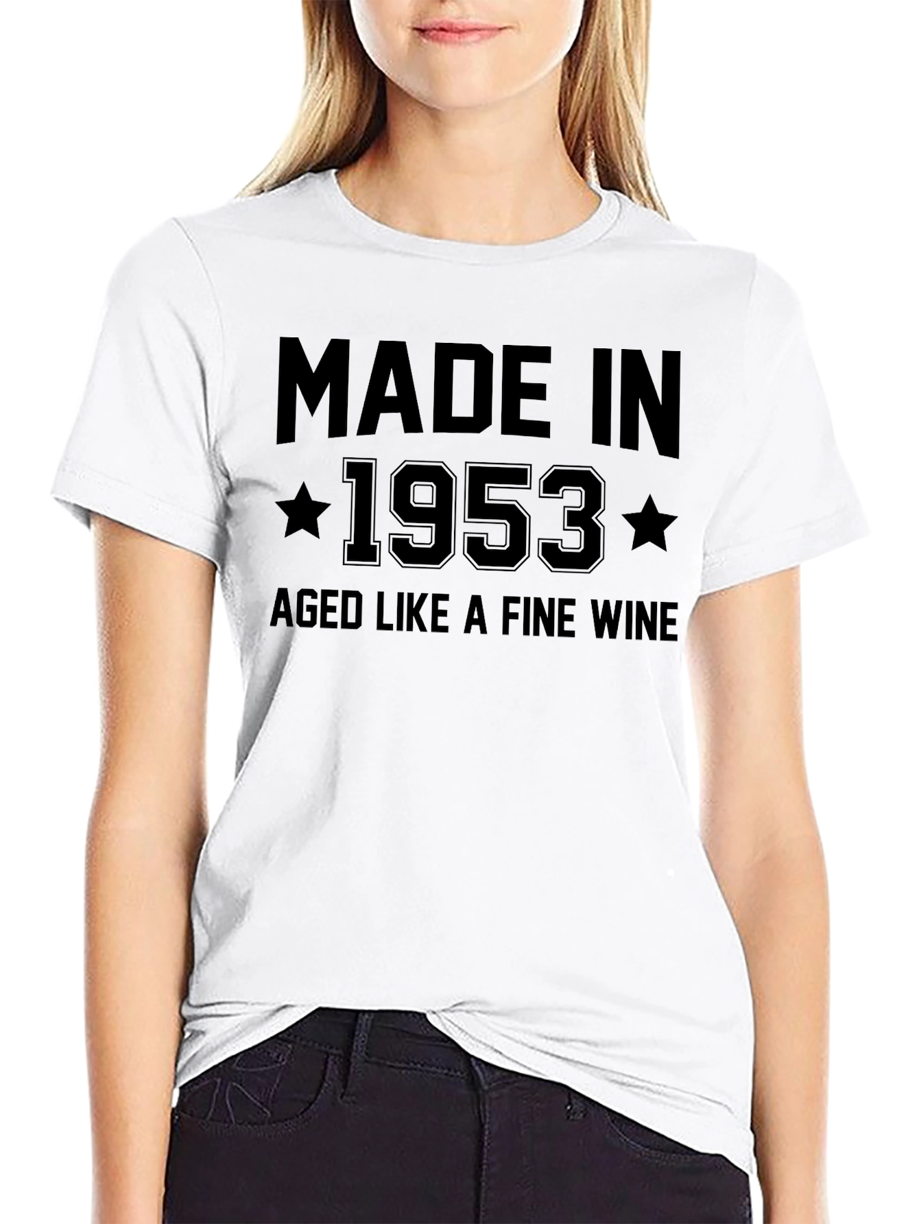 Made in 1953 Aged Like Fine Wine Graphic Tee