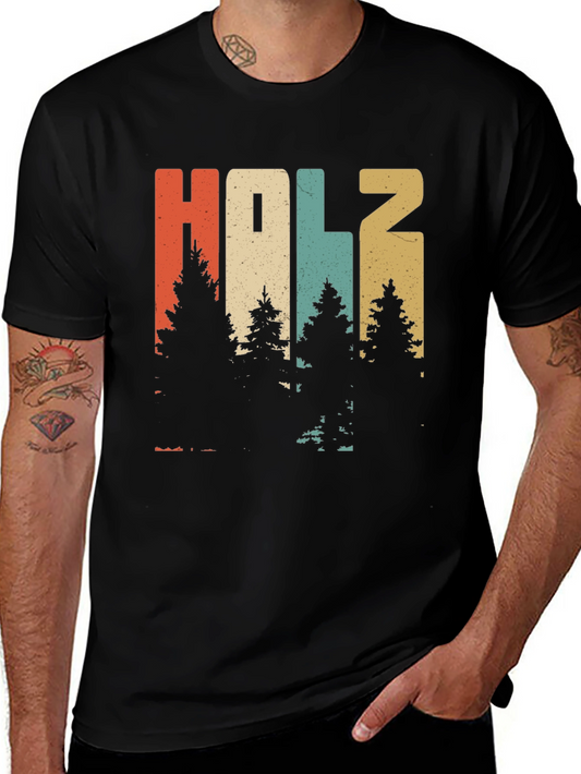 Vintage Forest Graphic Tee - HOLZ Design
