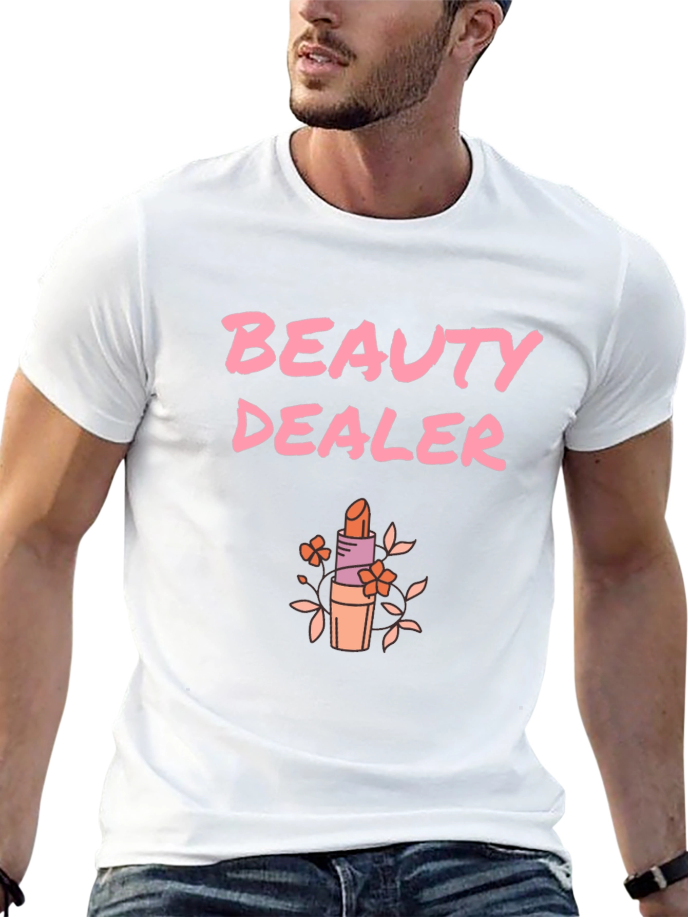 Beauty Dealer Graphic Tee - Stylish & Fun