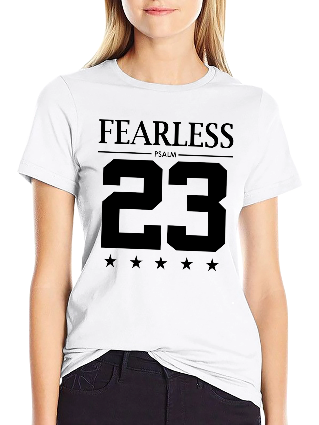 Fearless Psalm 23 Graphic Tee