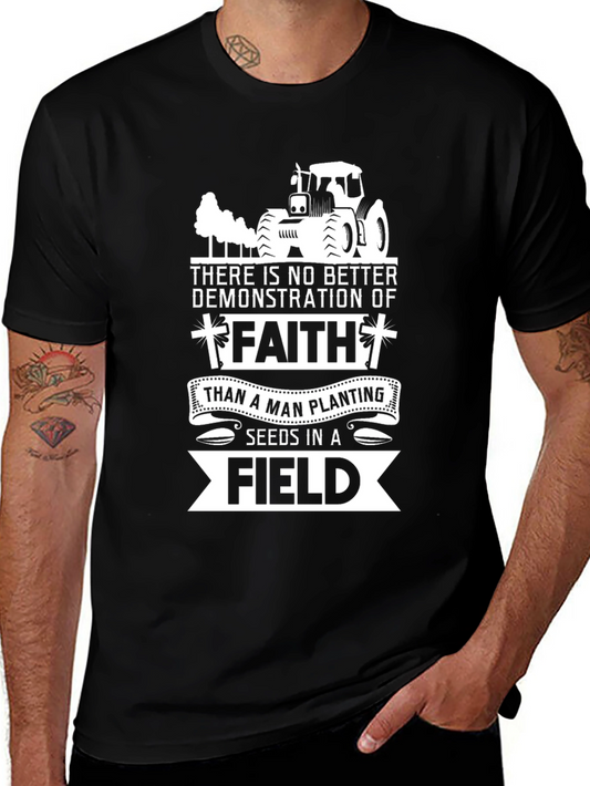 Faith Field T-Shirt: Planting Seeds of Belief
