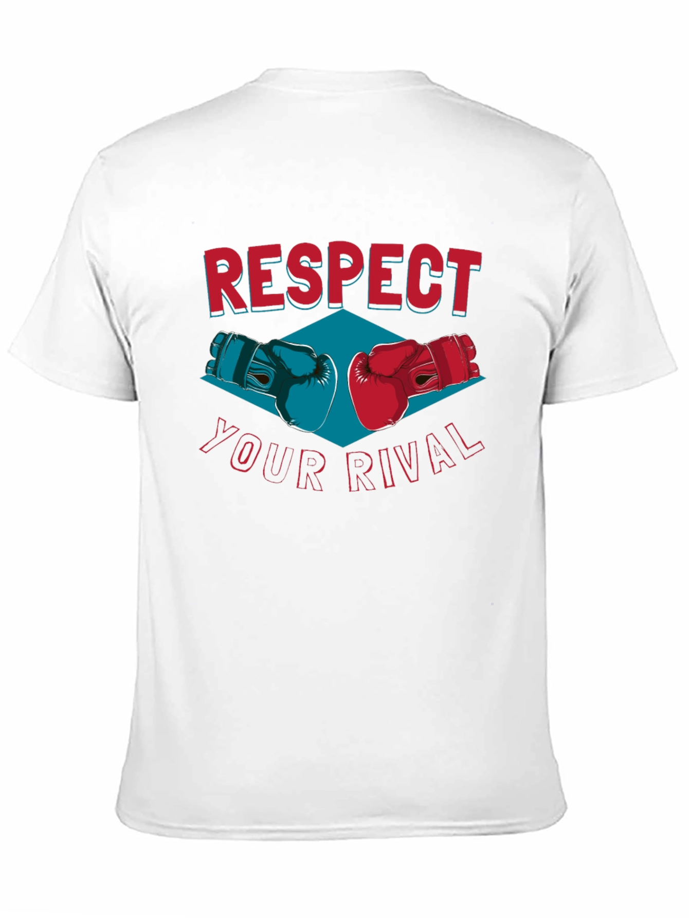 Respect Your Rival Boxing Gloves Graphic Tee