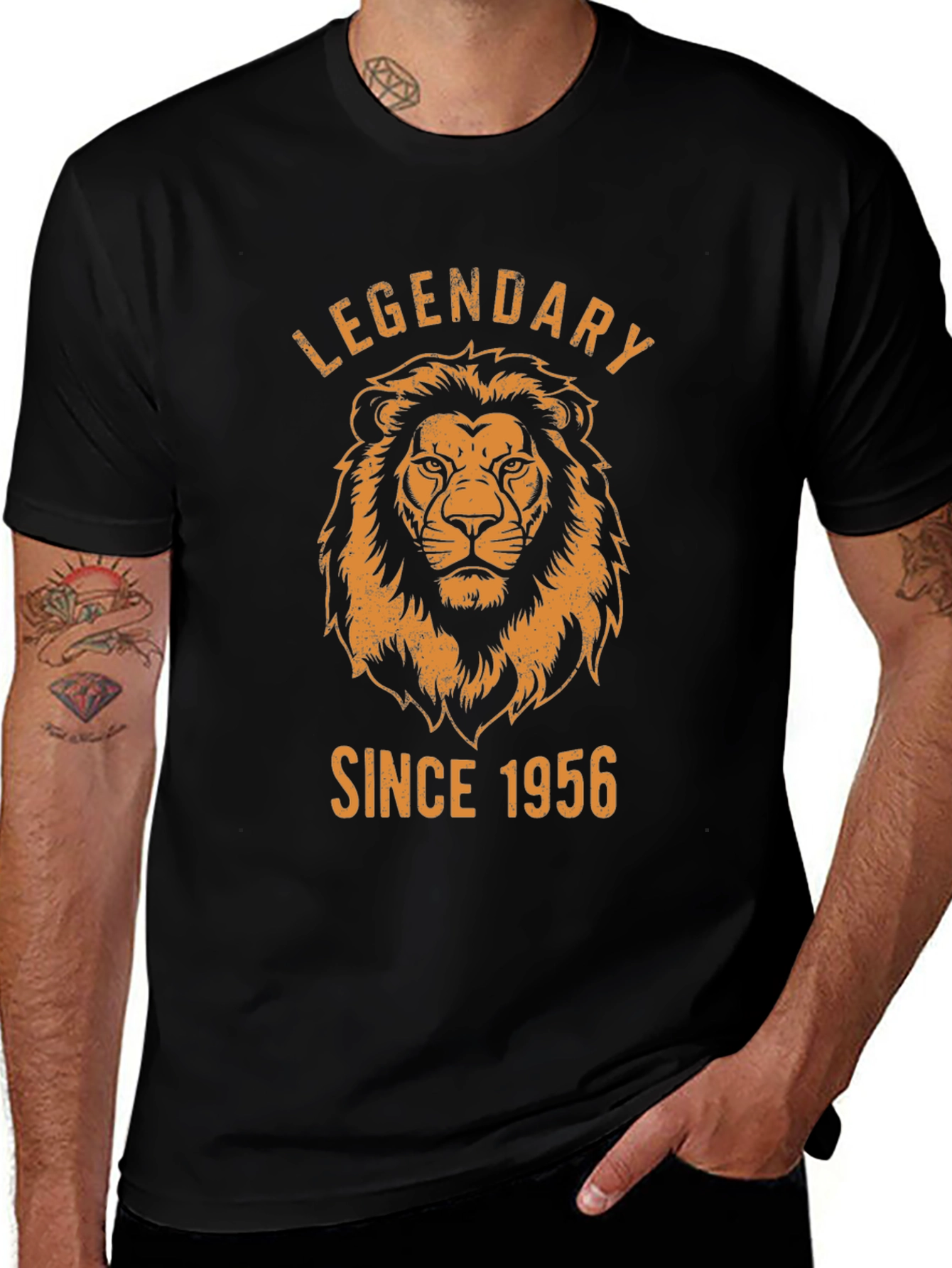 Legendary Since 1956 Lion Graphic T-Shirt
