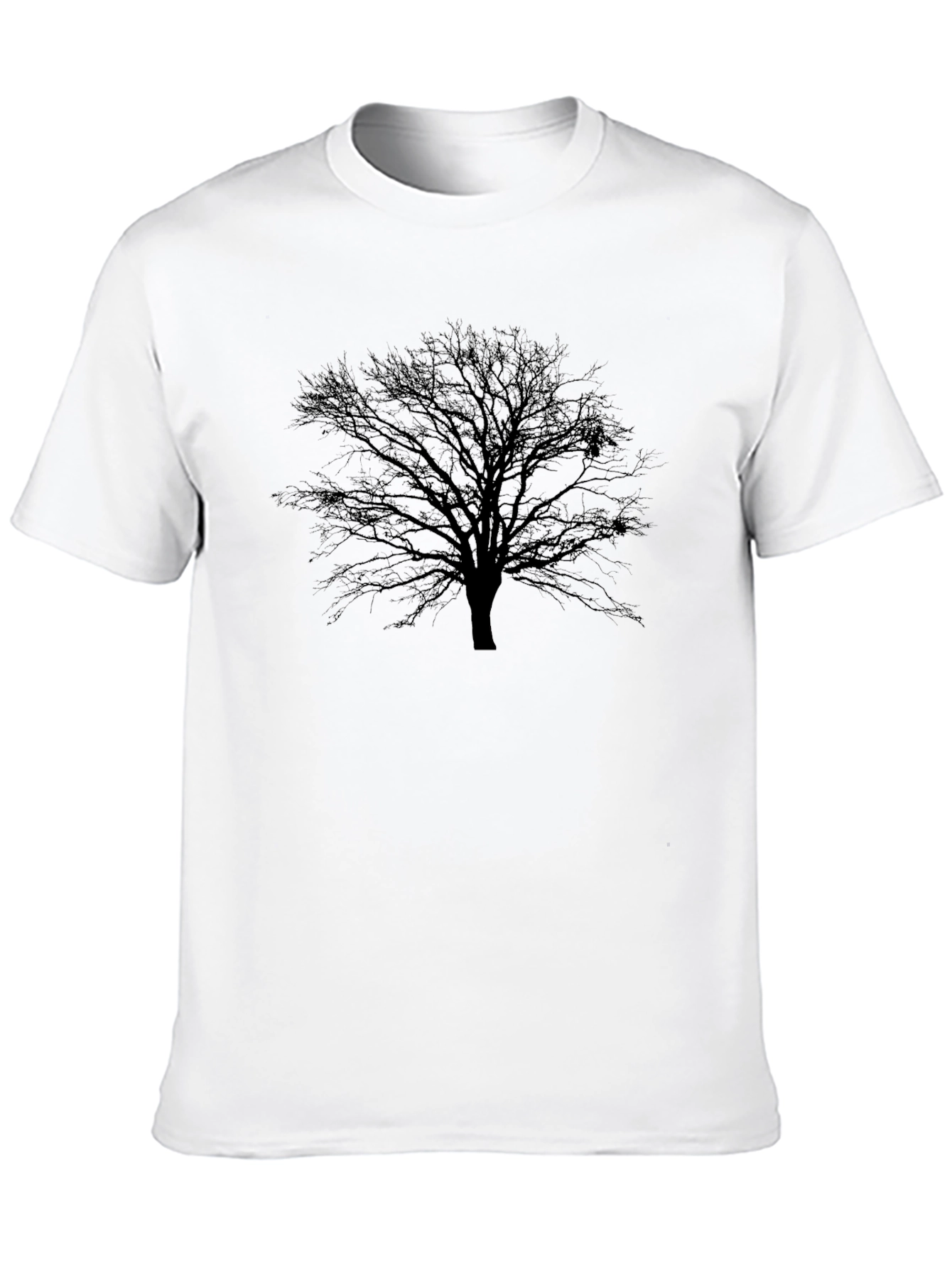 Dark Tree Graphic Tee - Mens Black T-Shirt