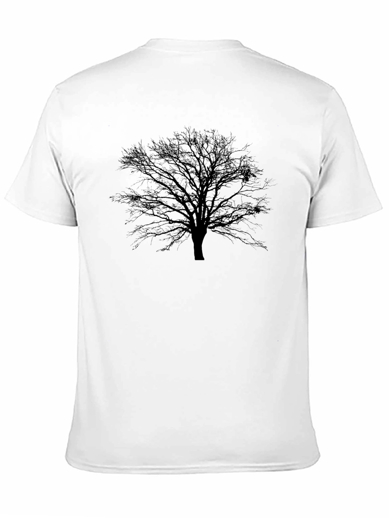 Dark Tree Graphic Tee - Mens Black T-Shirt