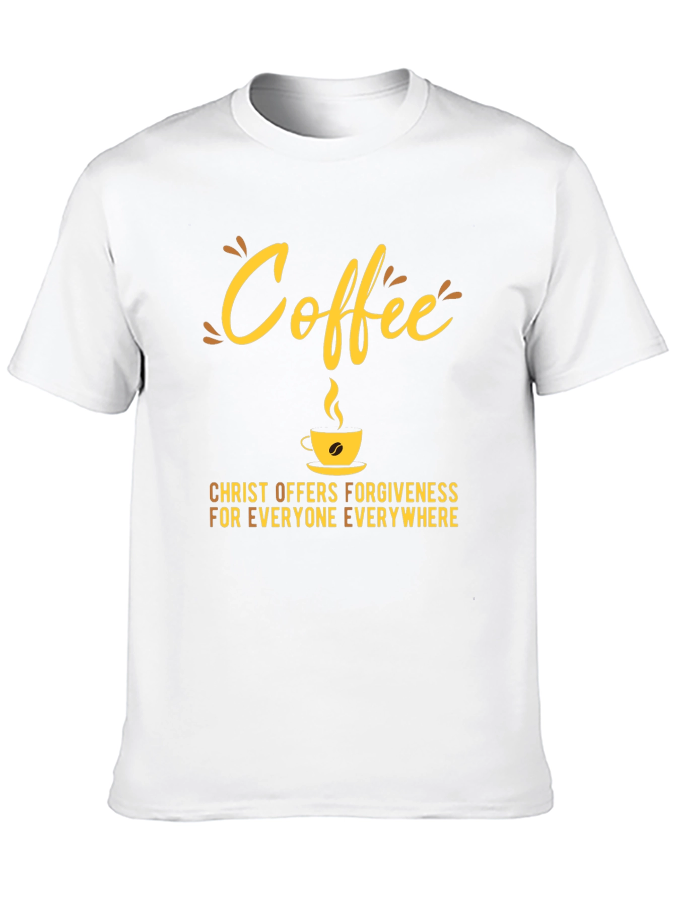 Coffee Christ Offers Forgiveness T-Shirt
