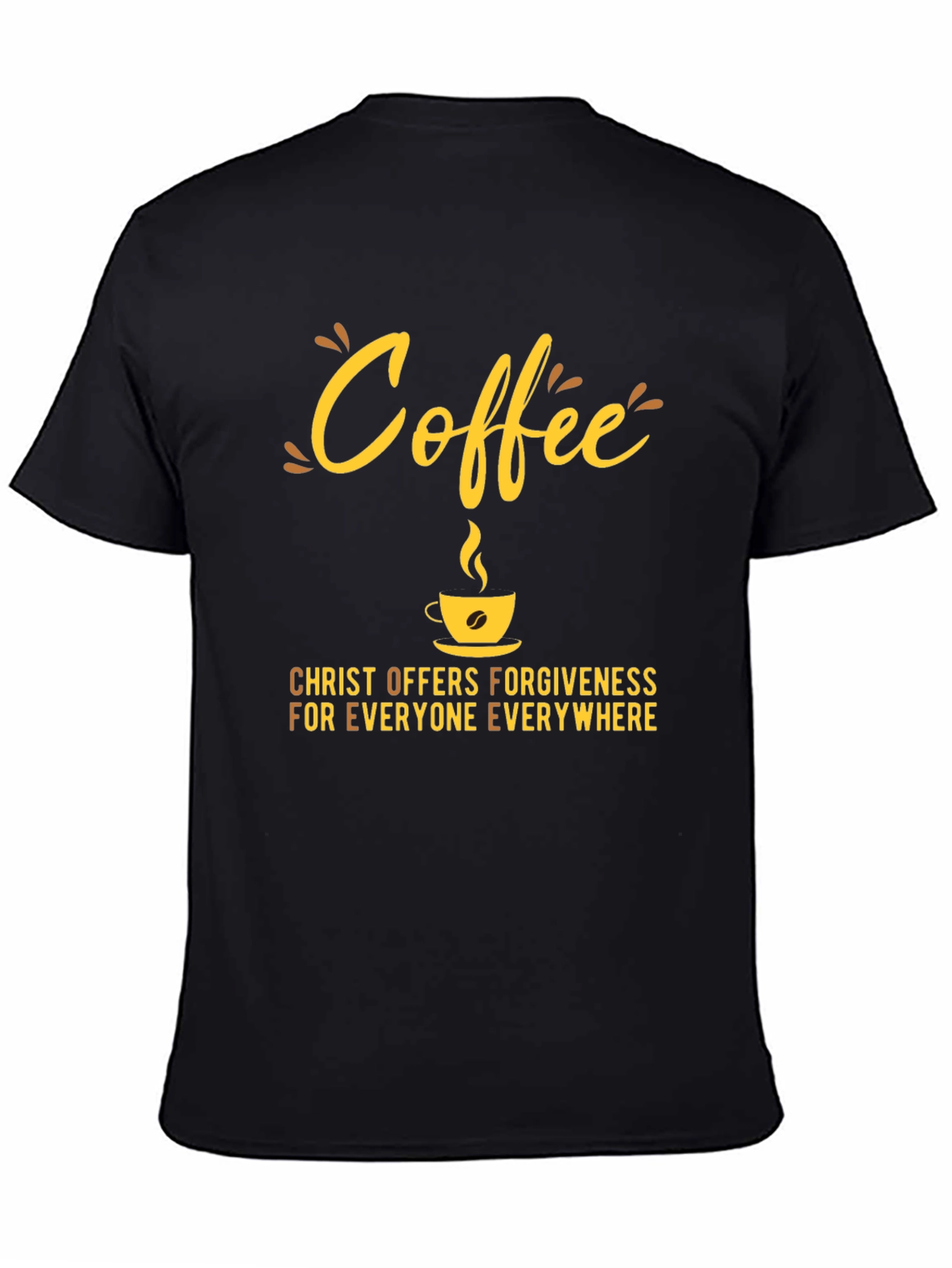 Coffee Christ Offers Forgiveness T-Shirt