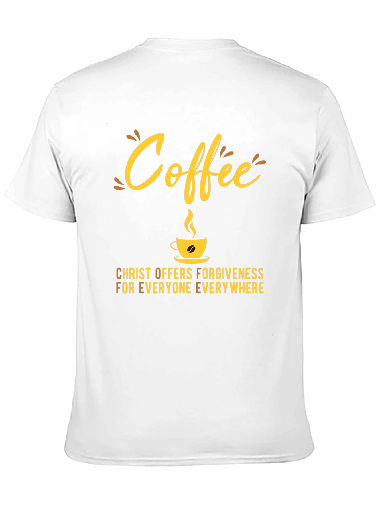 Coffee Christ Offers Forgiveness T-Shirt