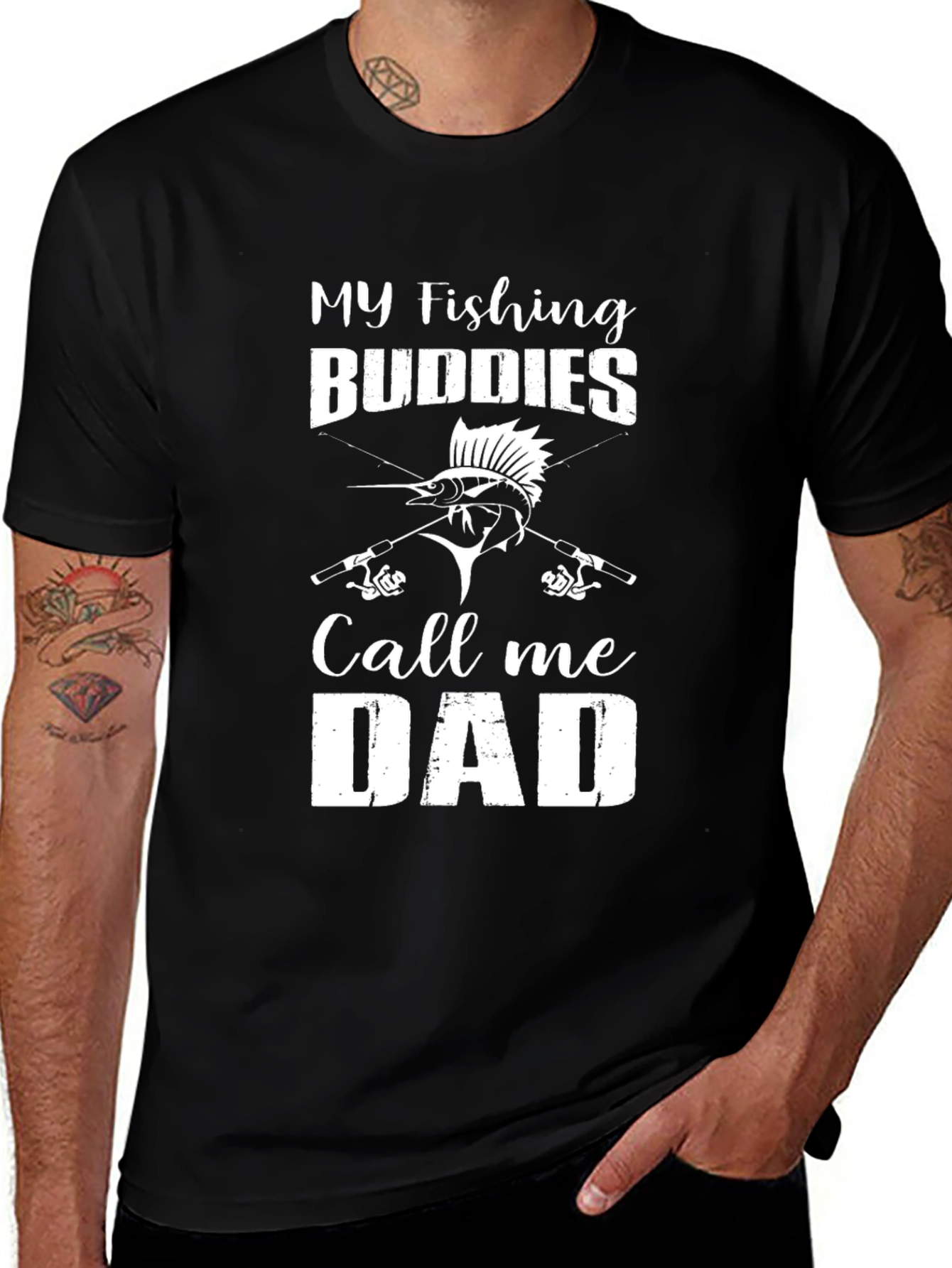 My Fishing Buddies Call Me Dad T-Shirt