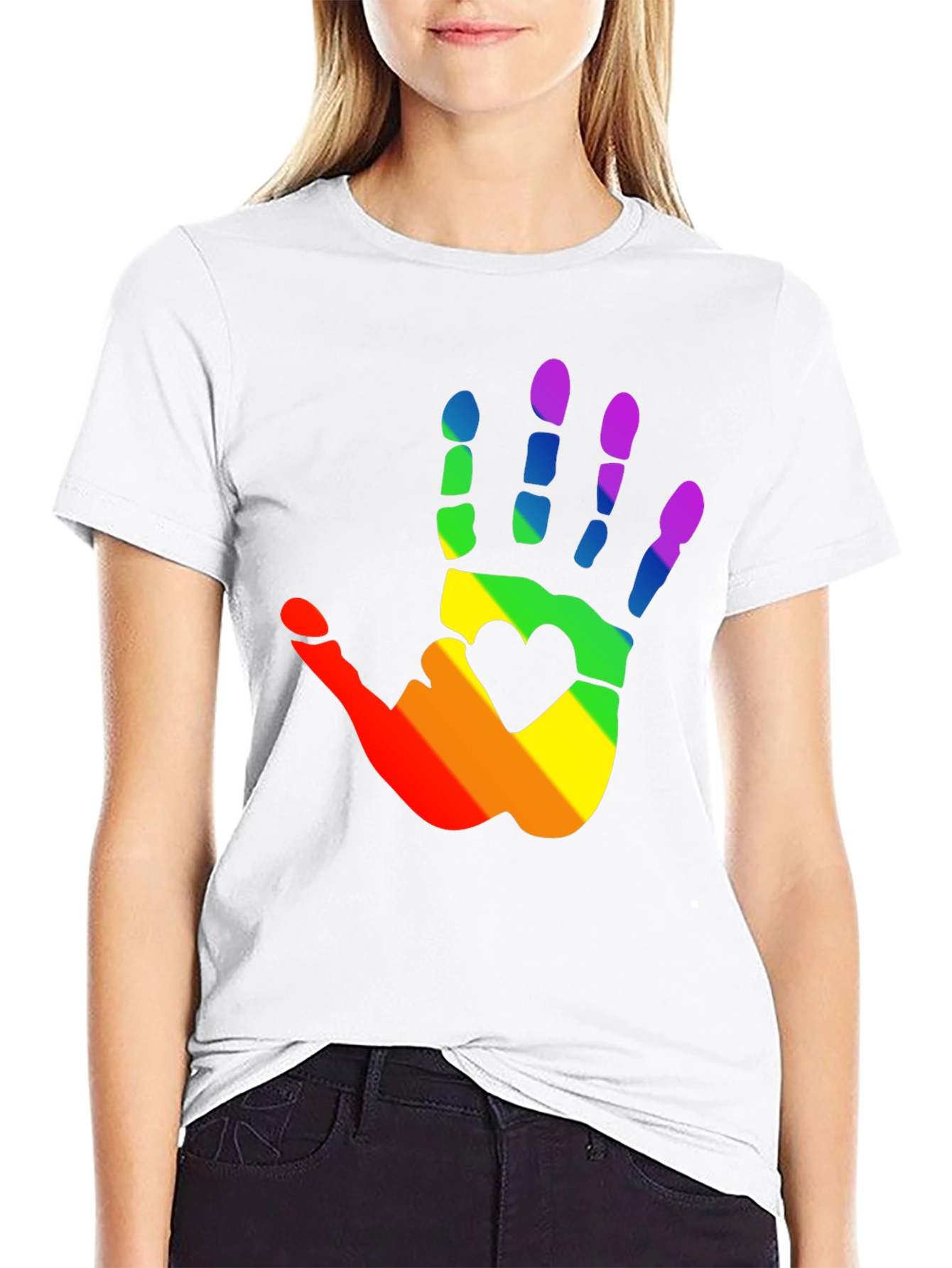 Pride Hand Heart T-Shirt