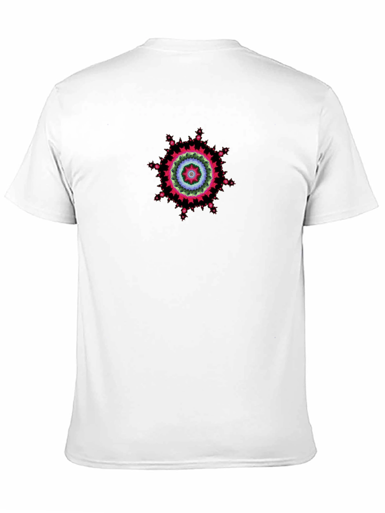 Geometric Mandala T-Shirt - Black