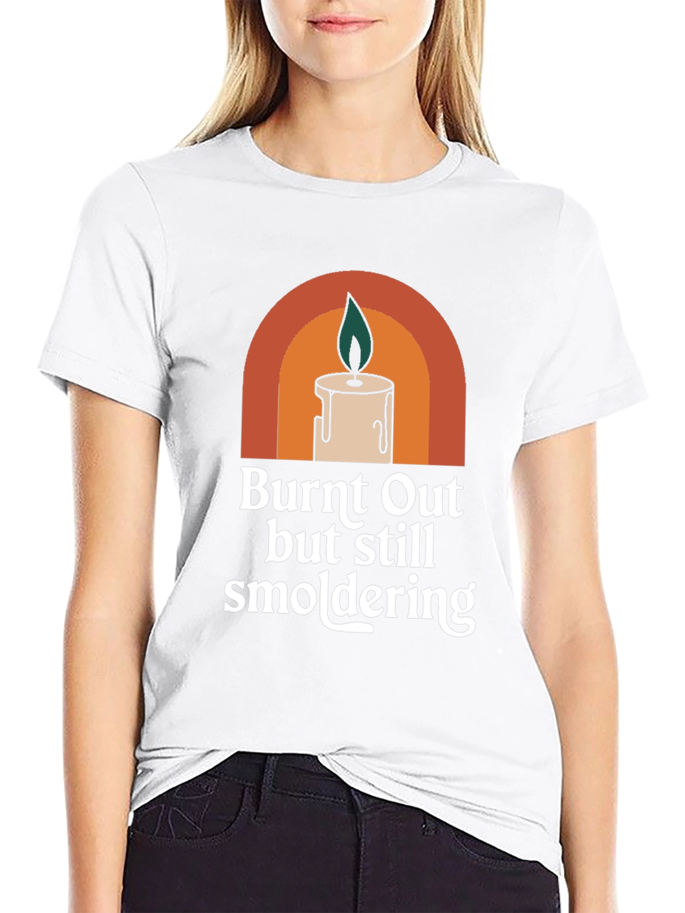 Burnt Out But Still Smoldering Graphic Tee