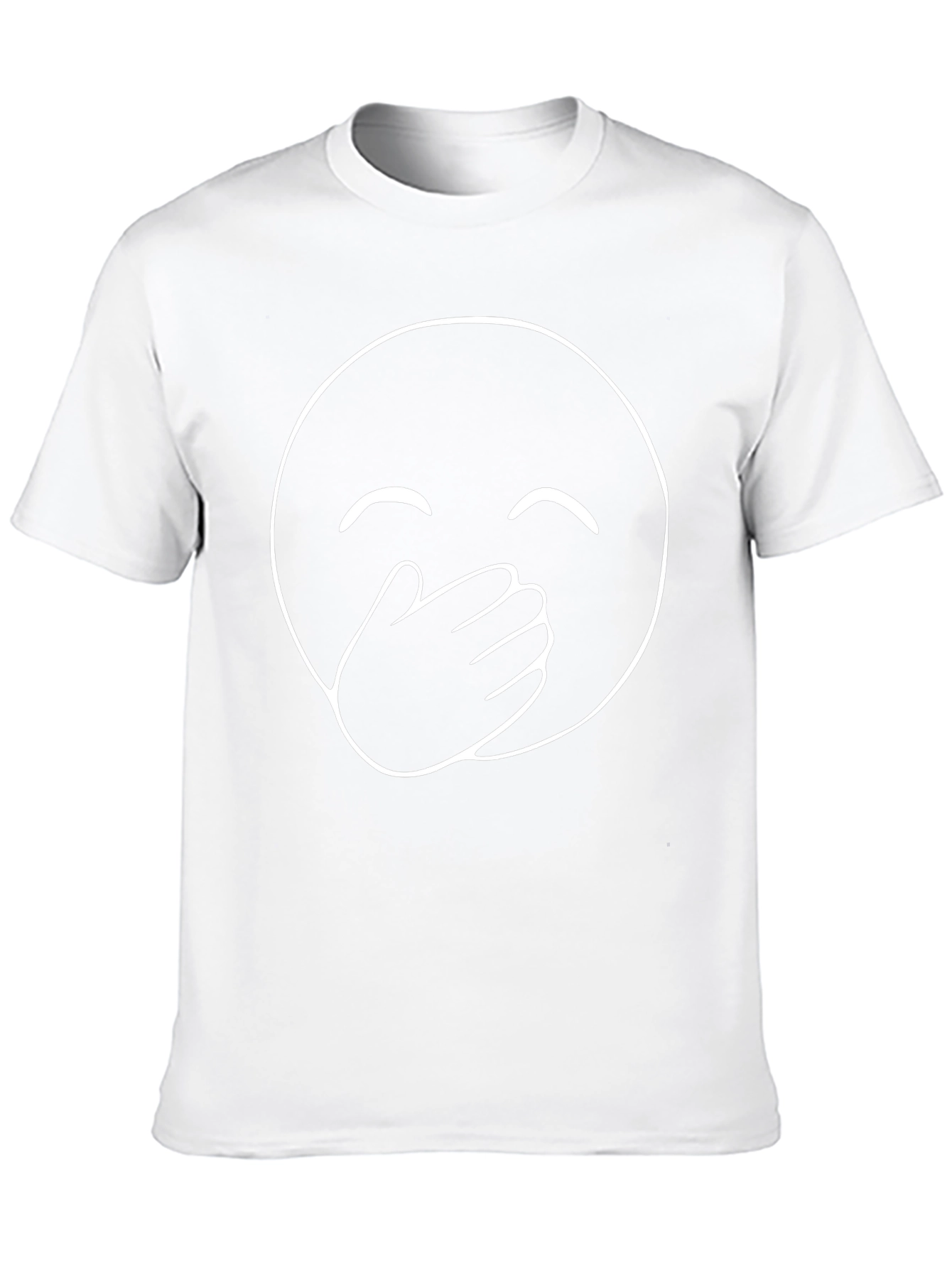 Laughing Emoji Black T-Shirt