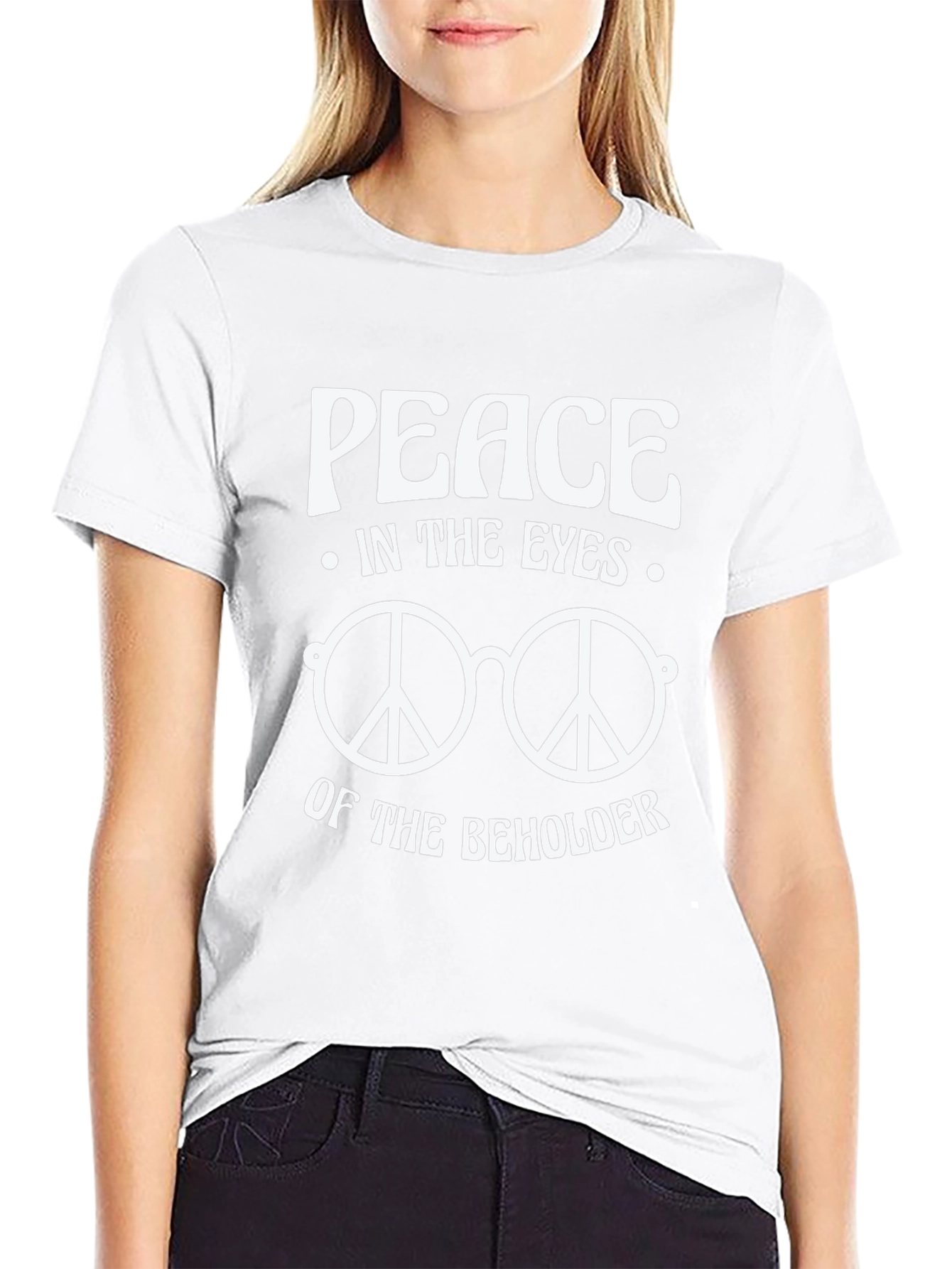 Peace in the Eyes Graphic T-Shirt