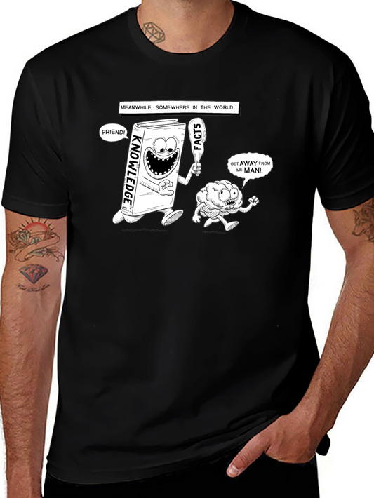 Knowledge vs. Facts Graphic T-Shirt