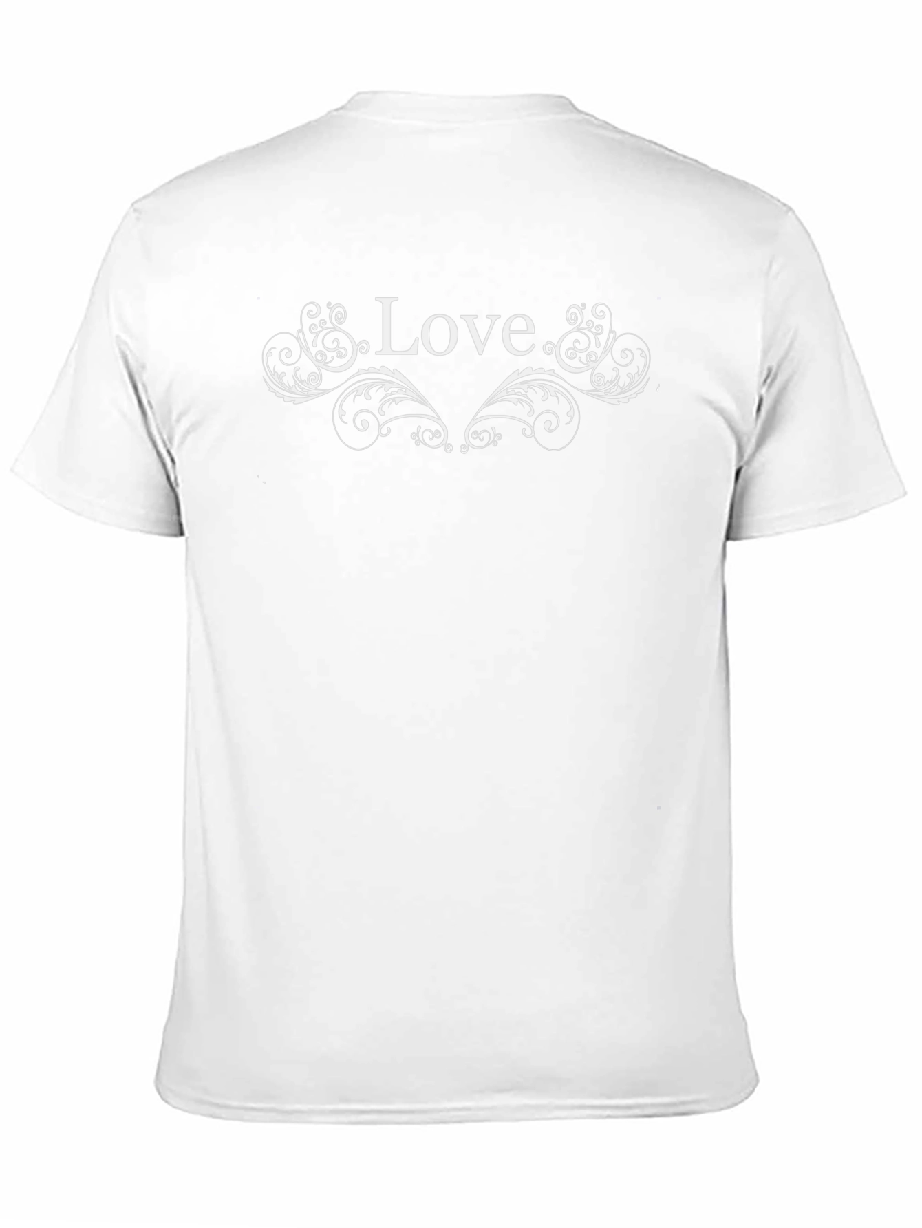 Love Flourish Graphic Tee - Stylish Black T-Shirt