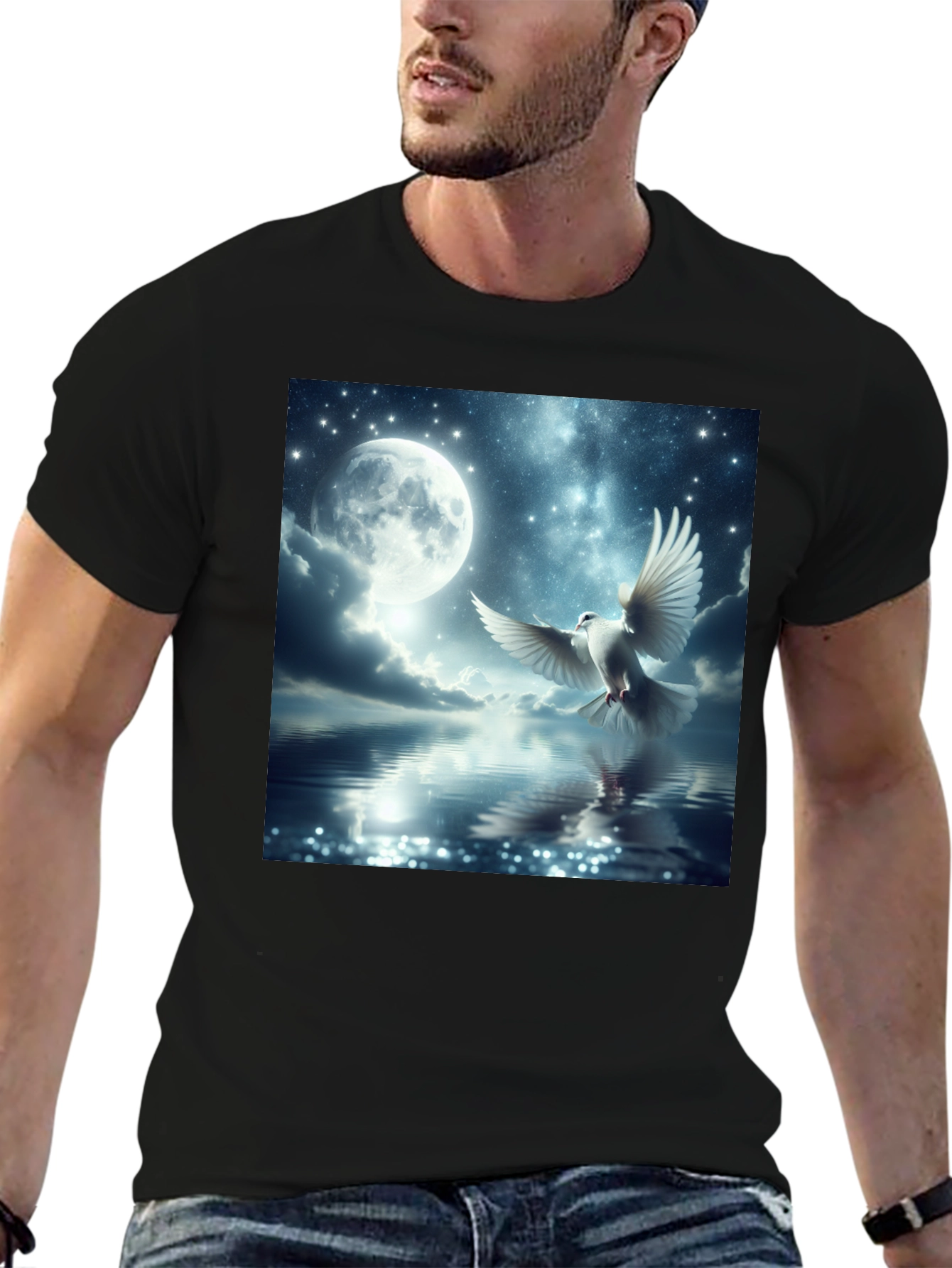 Moonlit Dove Graphic Tee