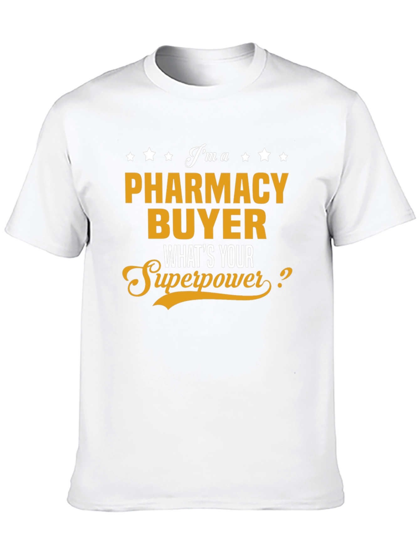 Pharmacy Buyer Superpower T-Shirt - Black
