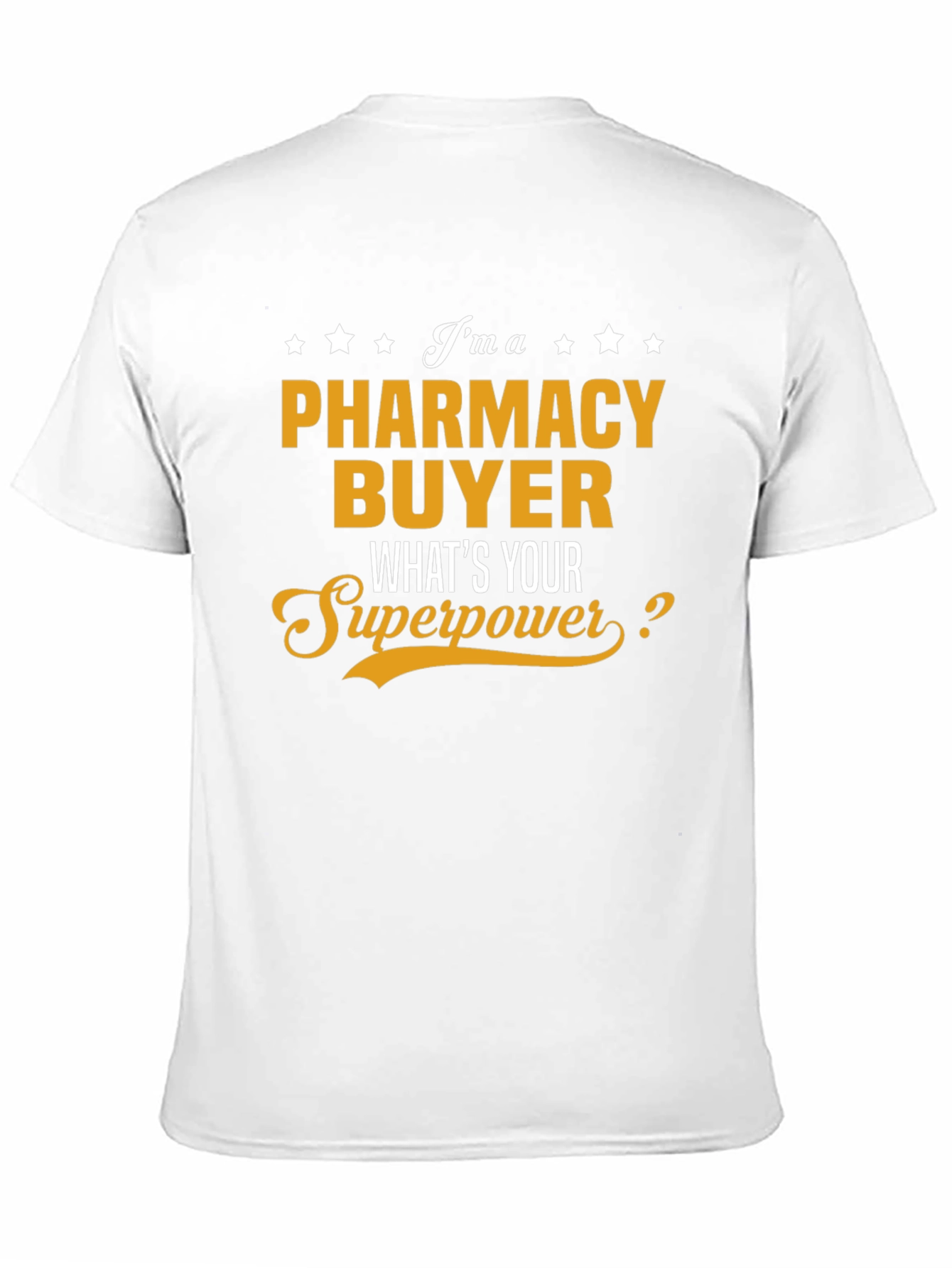 Pharmacy Buyer Superpower T-Shirt - Black