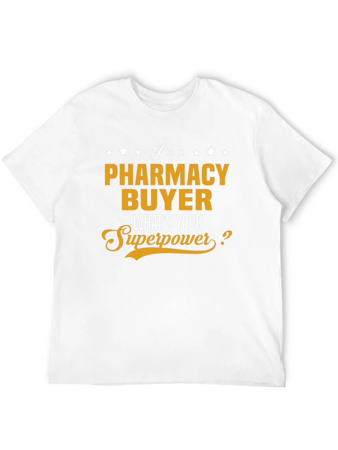 Pharmacy Buyer Superpower T-Shirt - Black