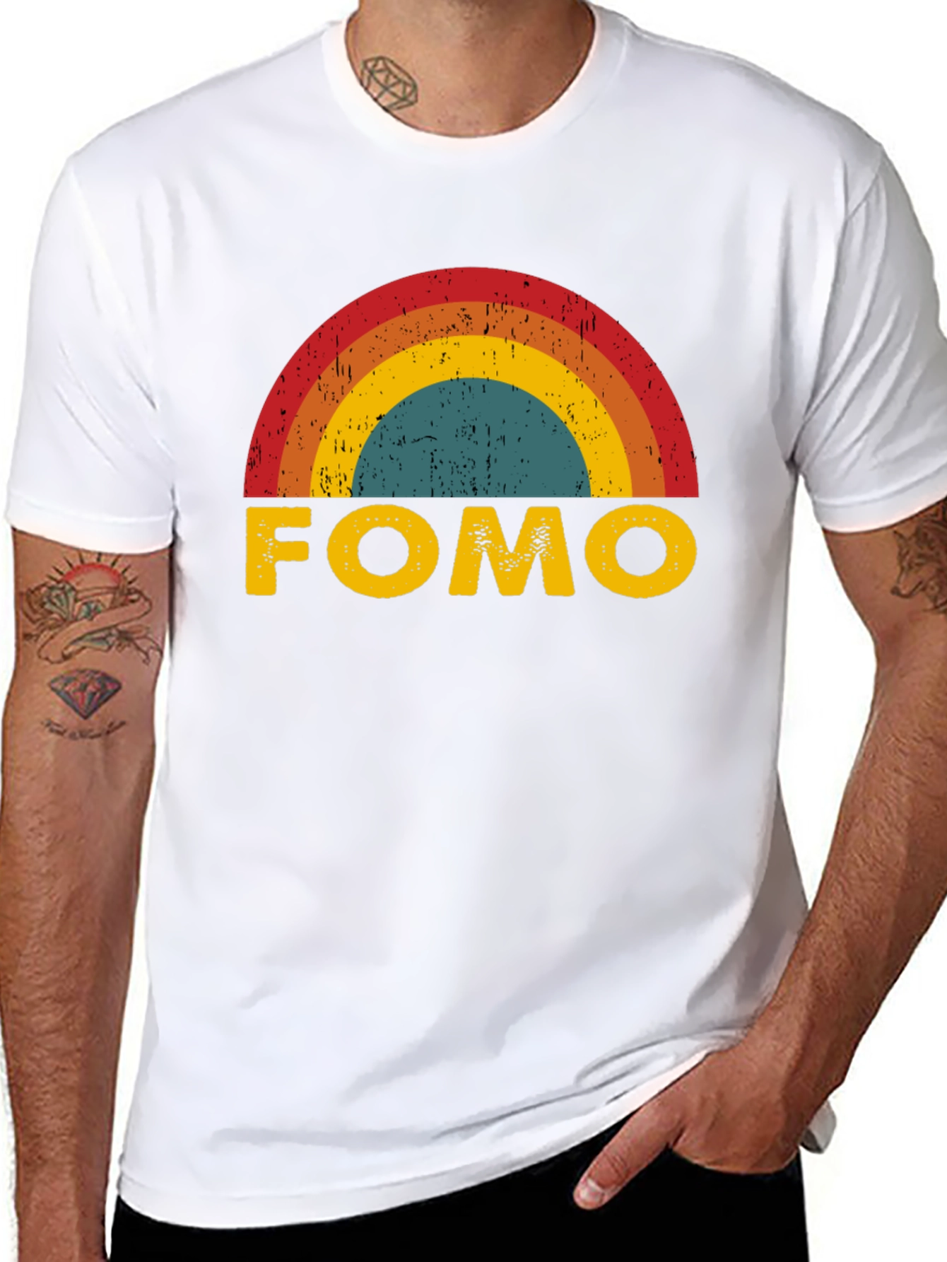 Retro FOMO T-Shirt - Fear of Missing Out Tee