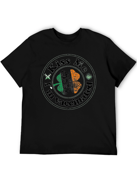 Kiss Me Im Vaccinated St. Patricks Day T-Shirt