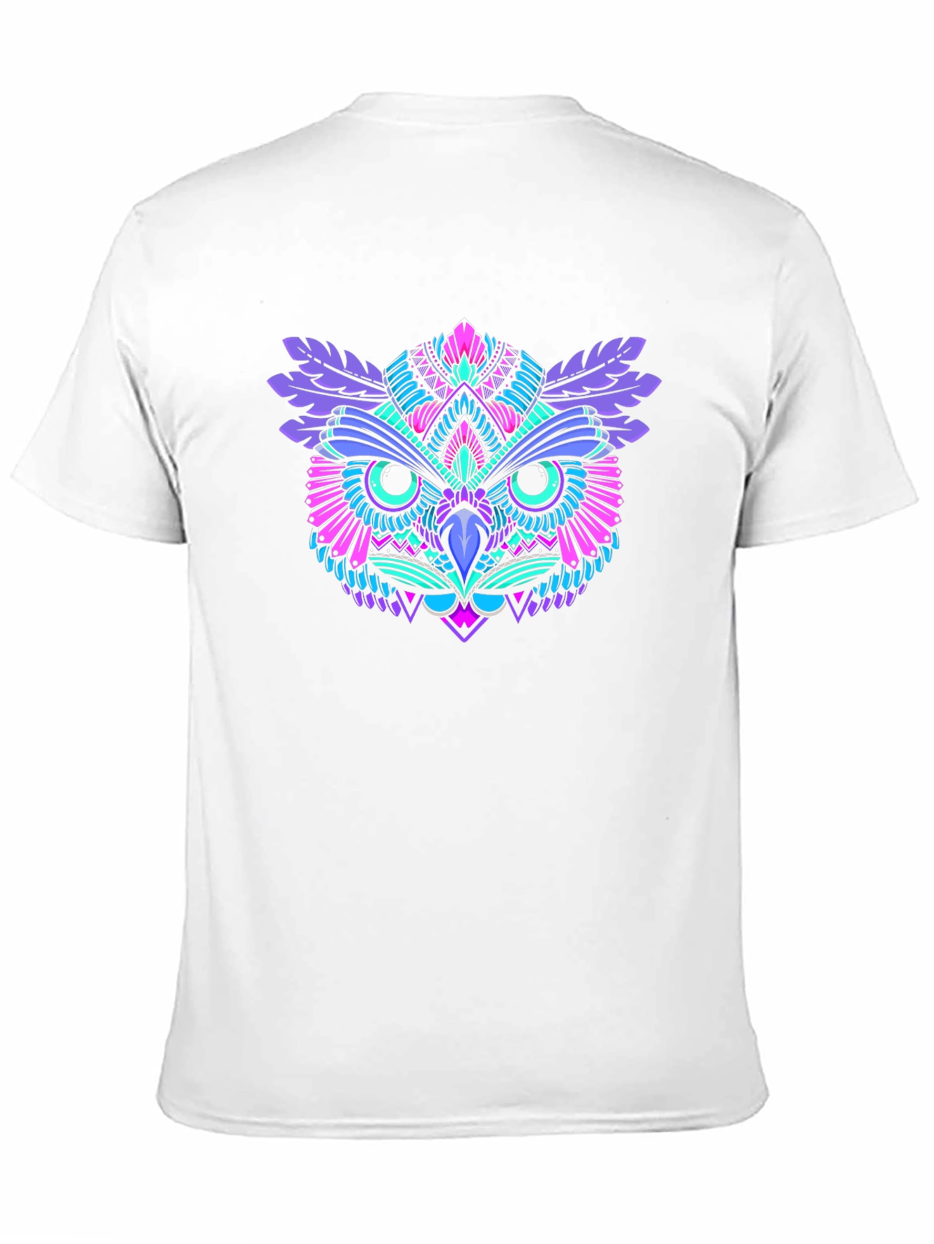 Vibrant Owl Graphic Tee - Unique Design