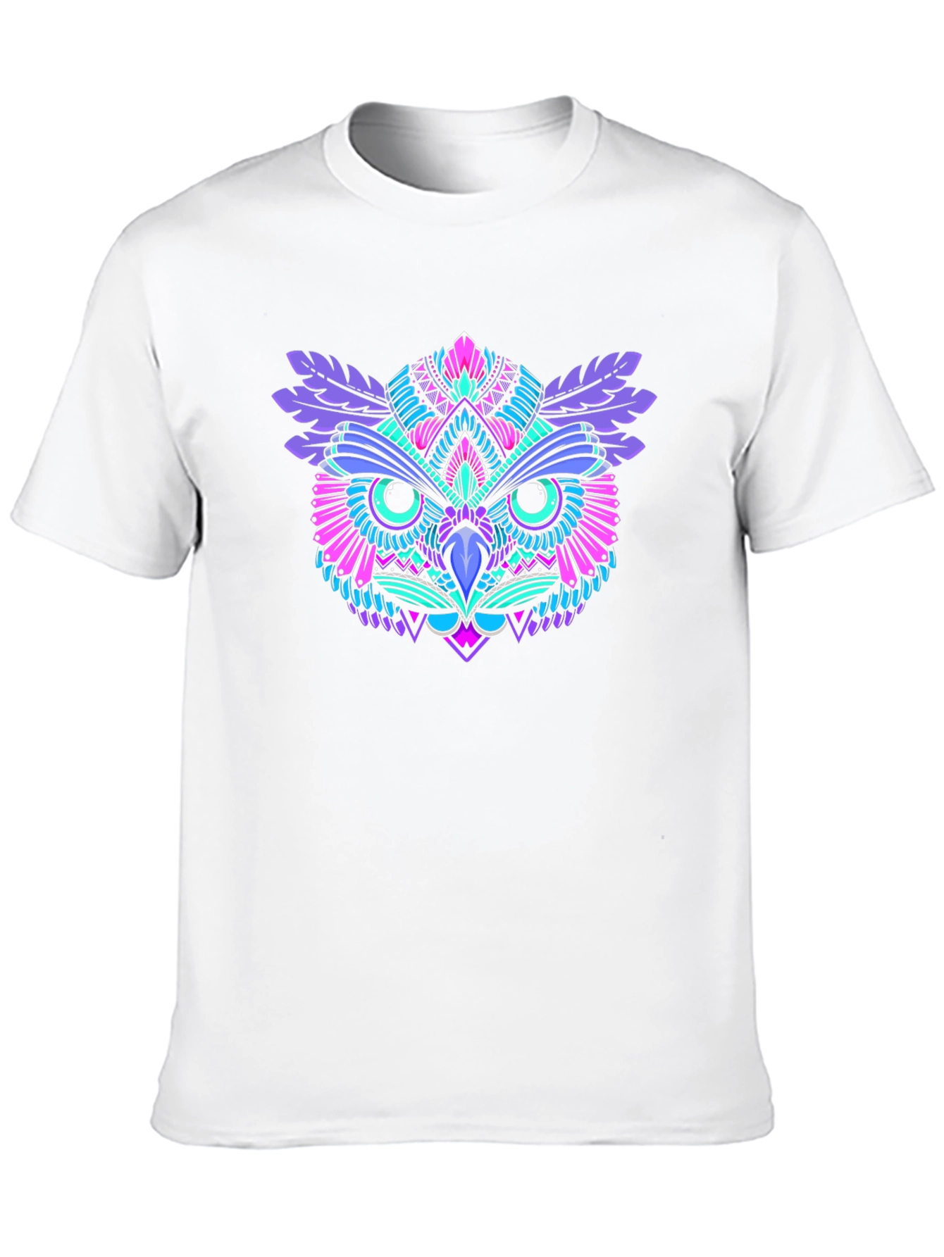 Vibrant Owl Graphic Tee - Unique Design