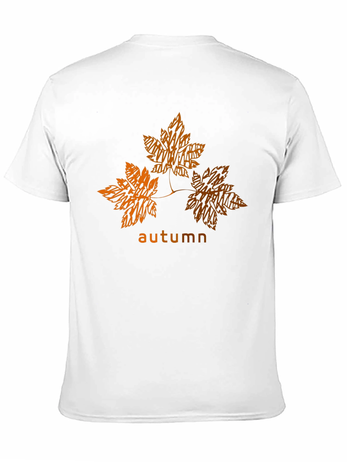 Autumn Leaves Graphic Tee - Stylish Fall Season Shirt
