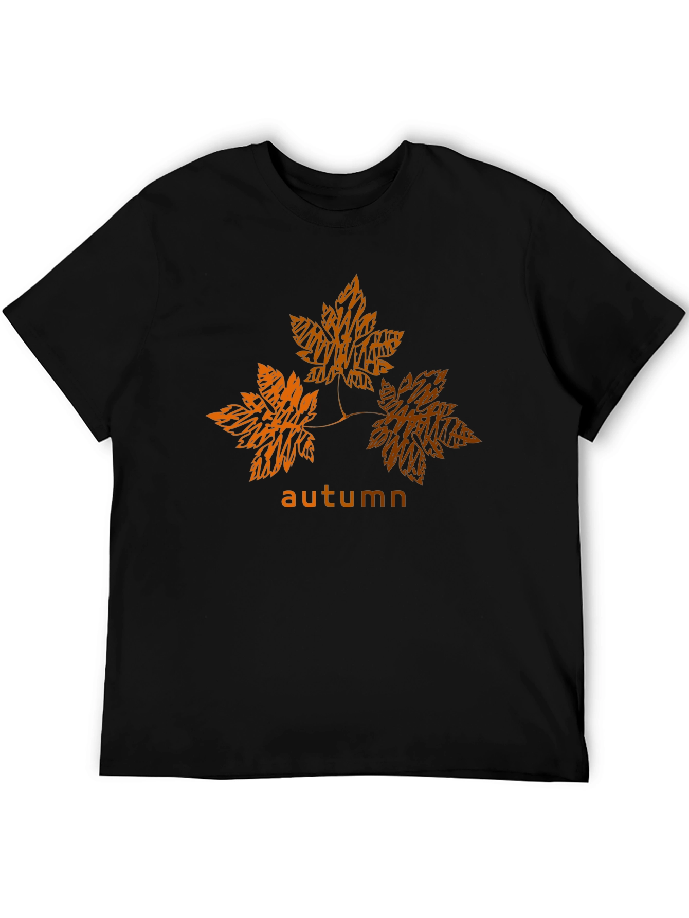 Autumn Leaves Graphic Tee - Stylish Fall Season Shirt