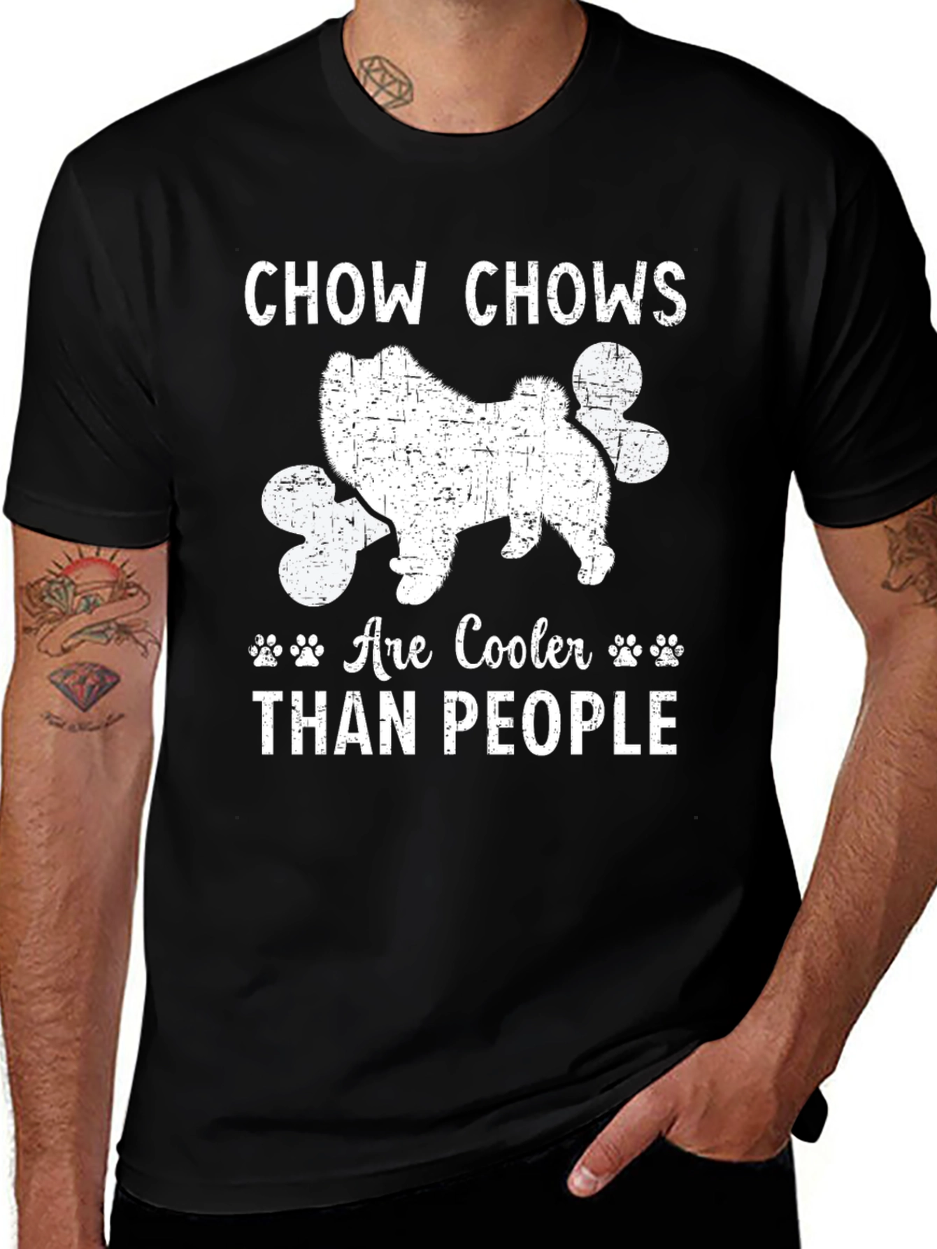 Chow Chows Are Cooler Than People T-Shirt