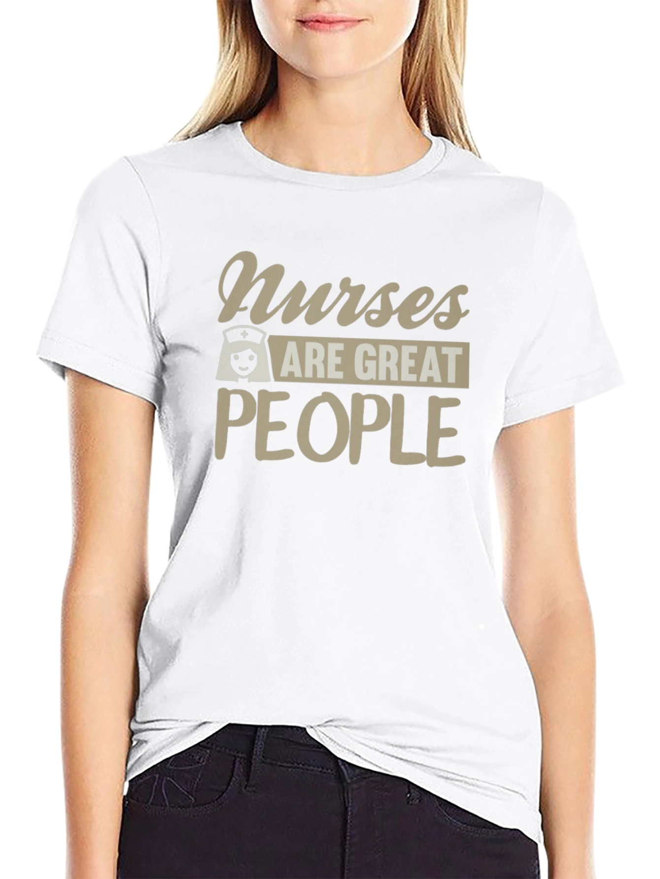 Nurses Are Great People Graphic Tee