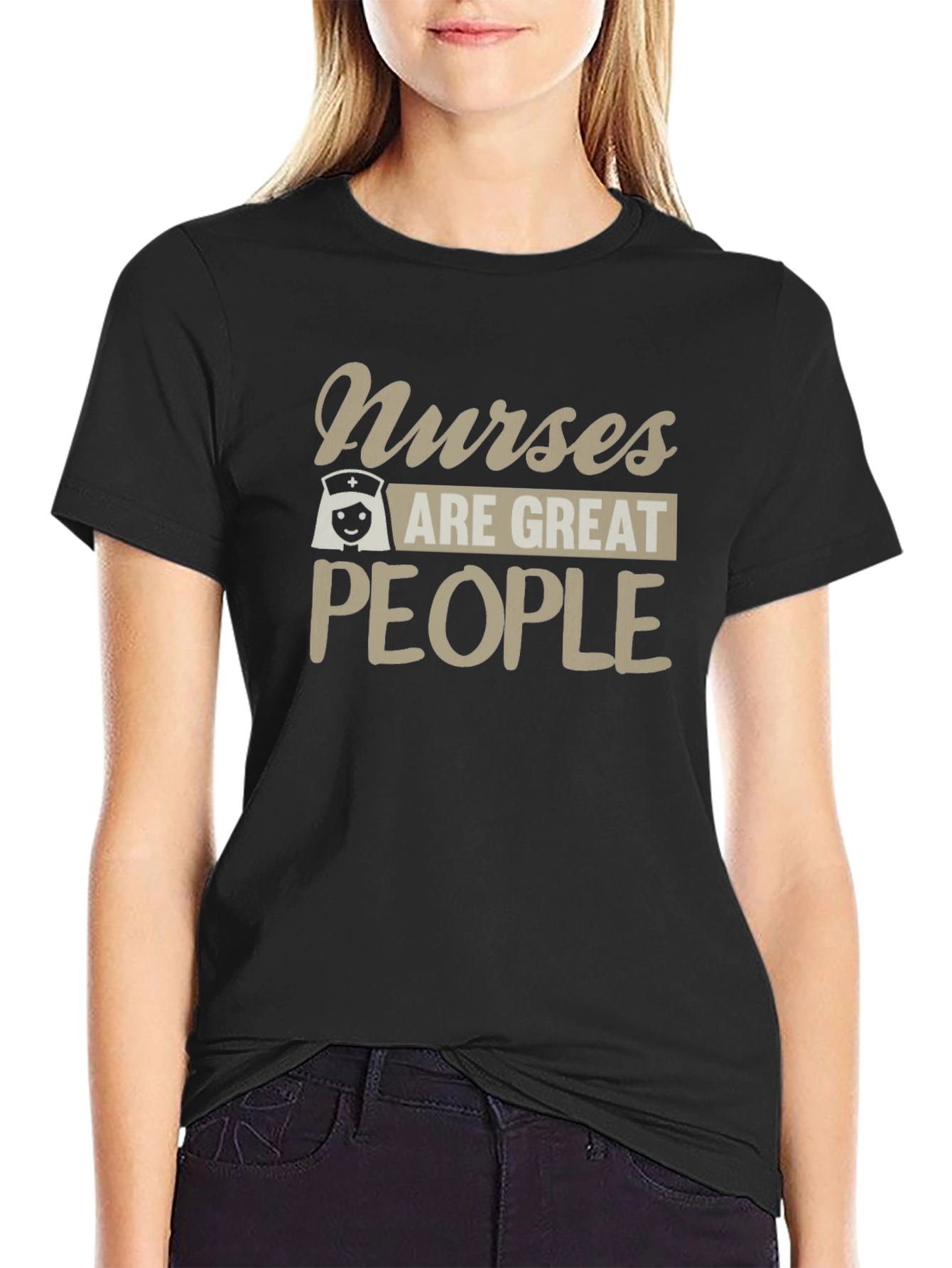 Nurses Are Great People Graphic Tee