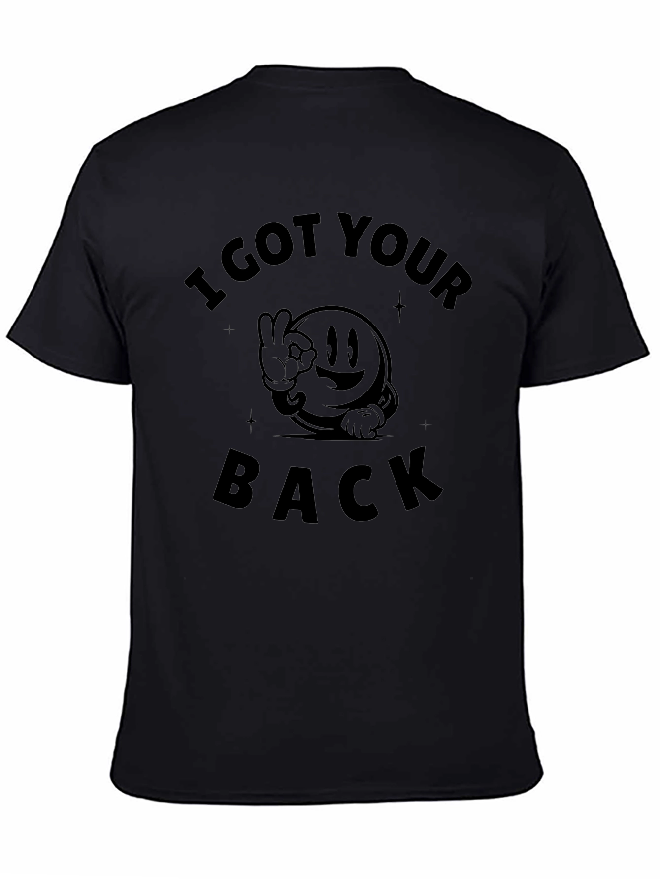I Got Your Back Black Graphic Tee